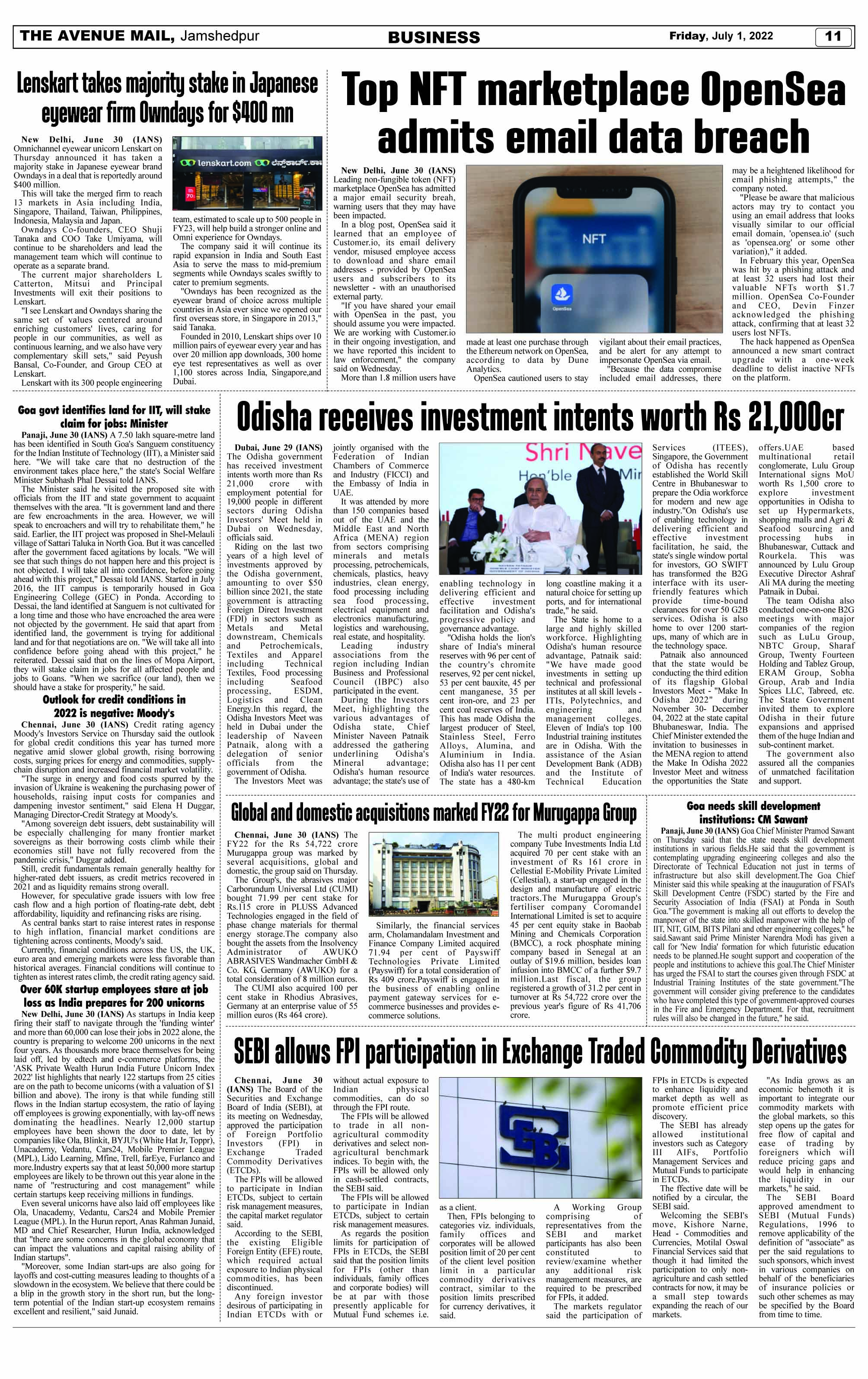 Page 11 JULY 01