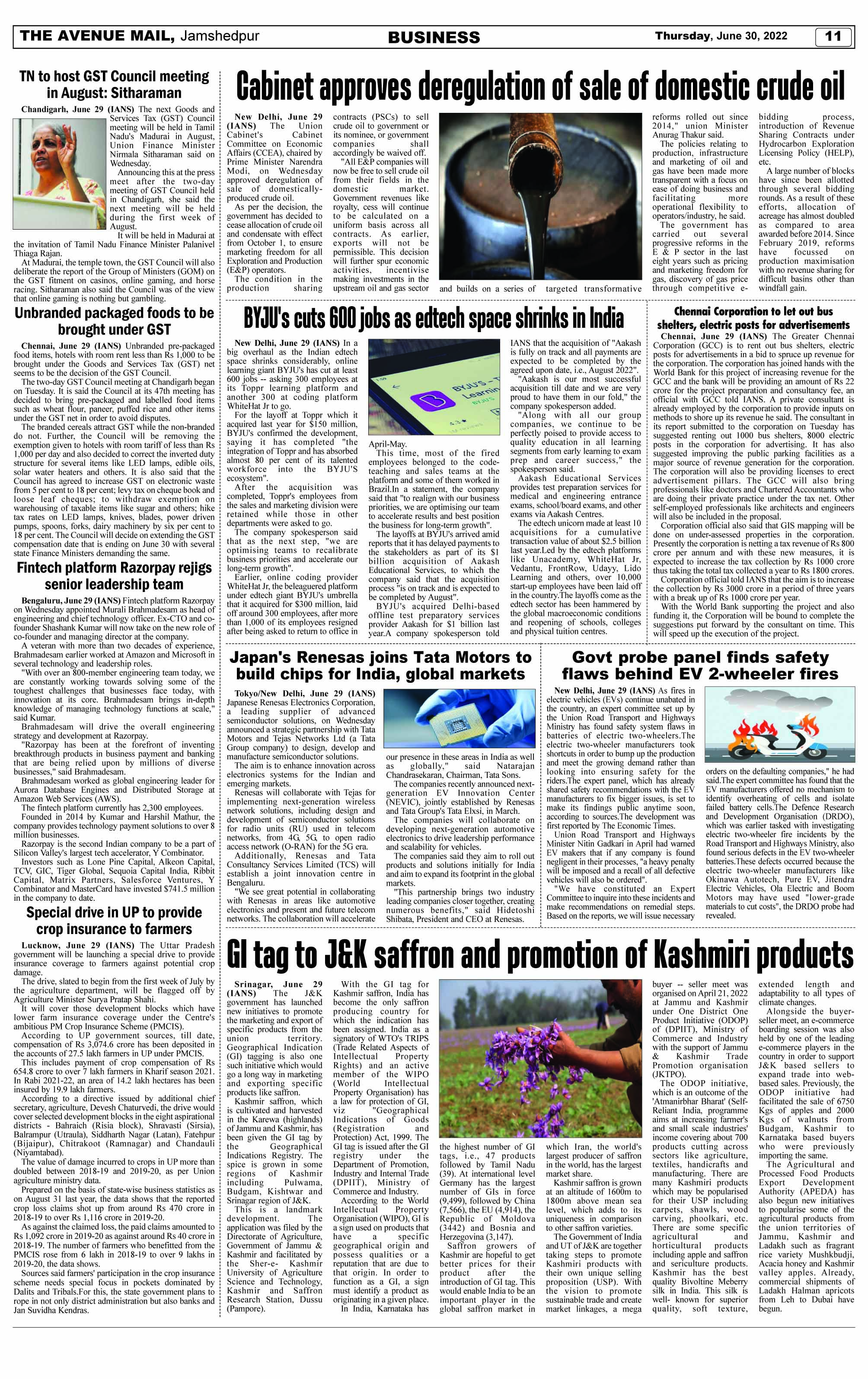 Page 11 JUNE 30
