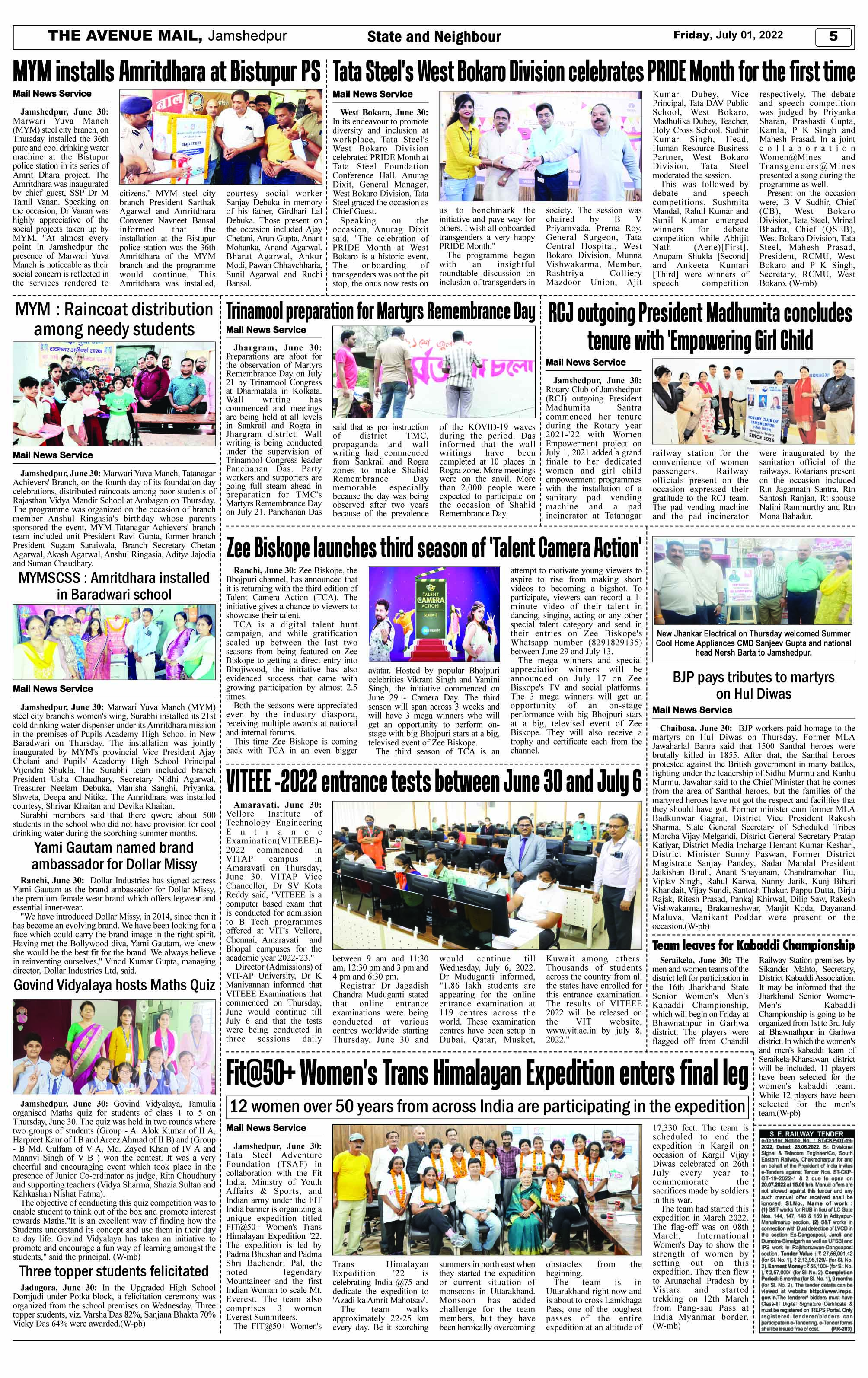 Page 5 JULY 01