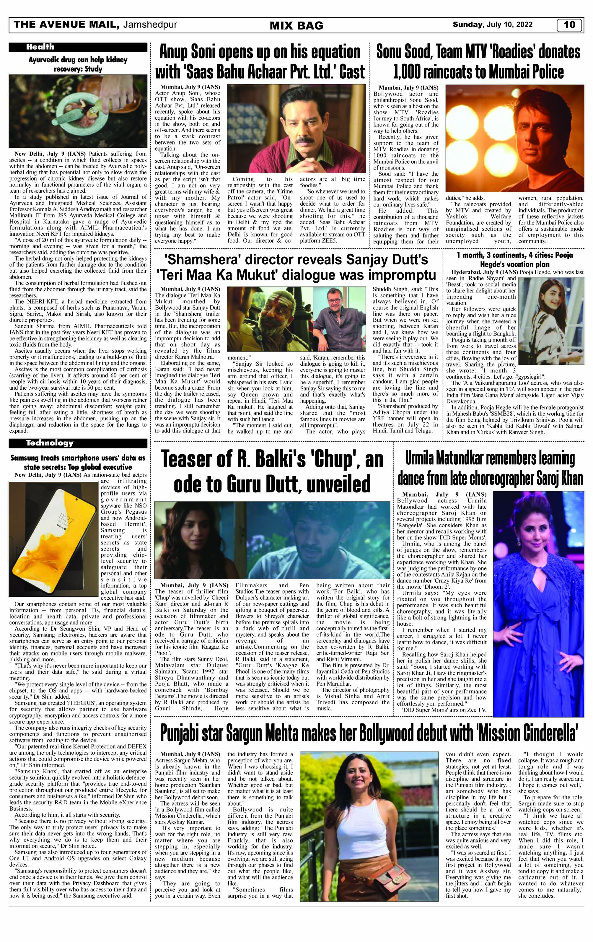 Page 10 JULY 10