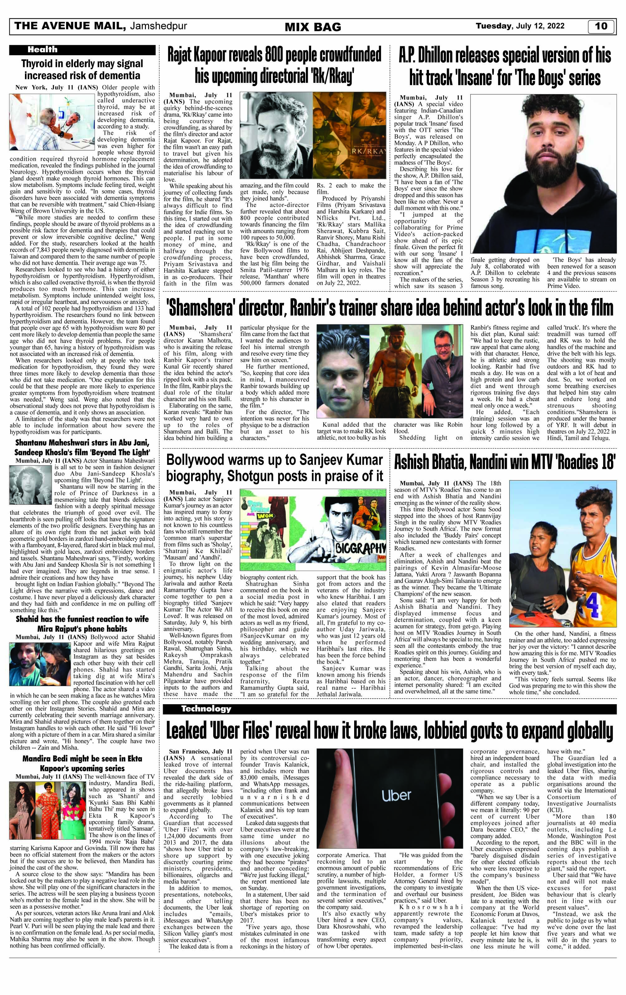 Page 10 JULY 12