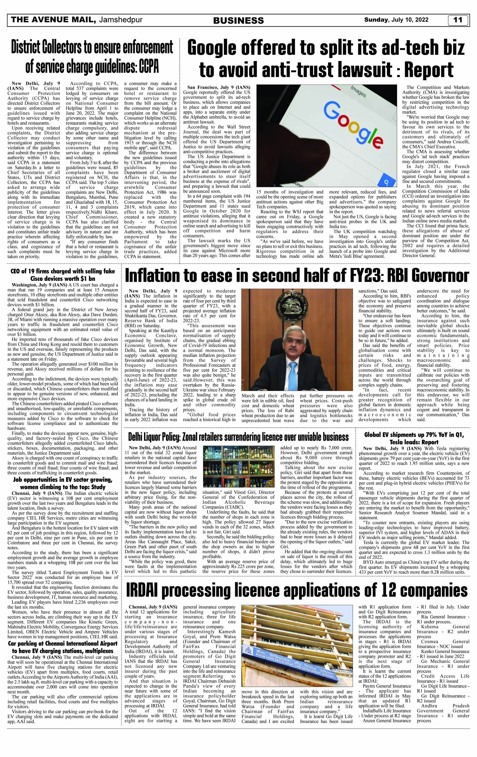 Page 11 JULY 10