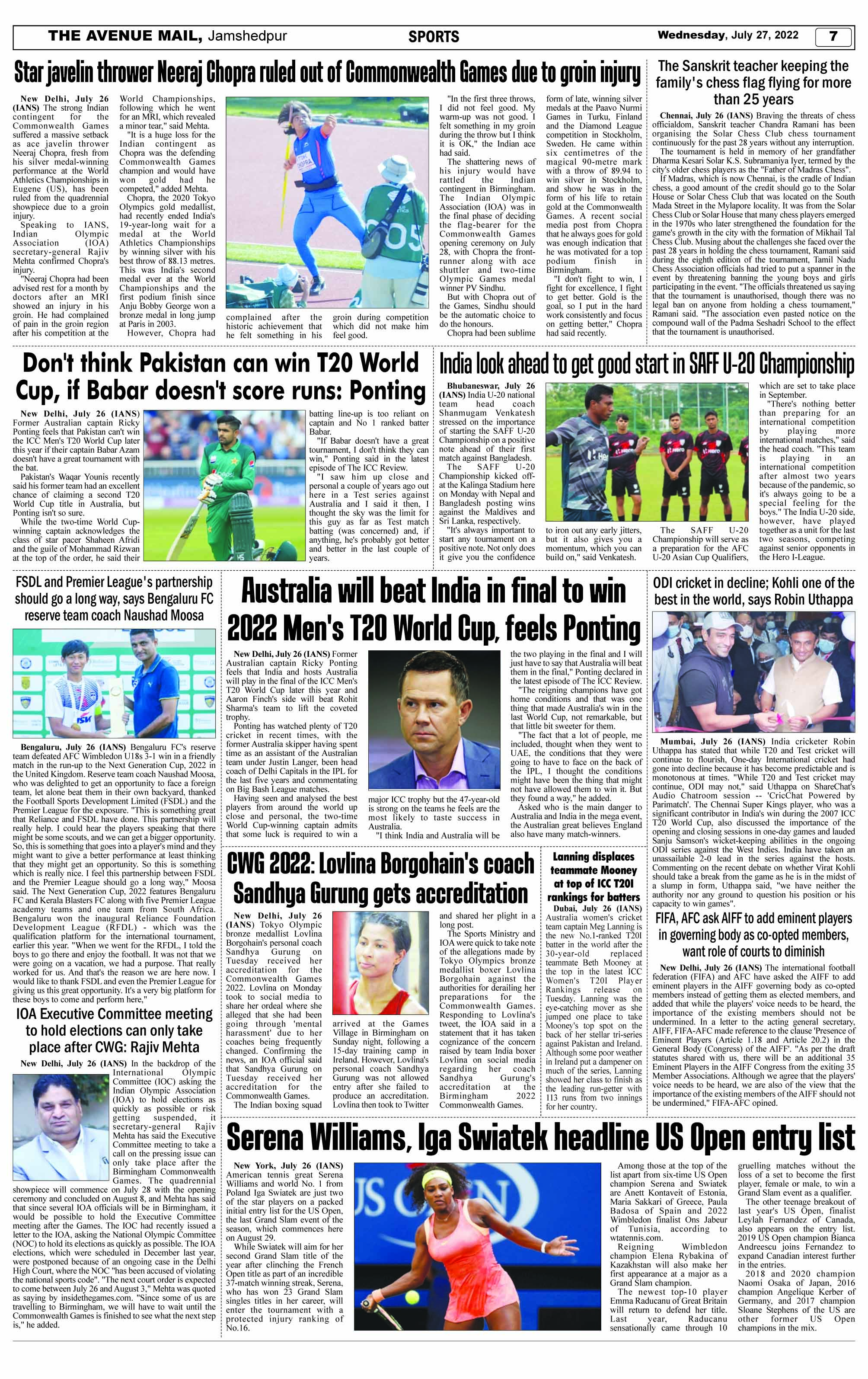 Page 7 July 27