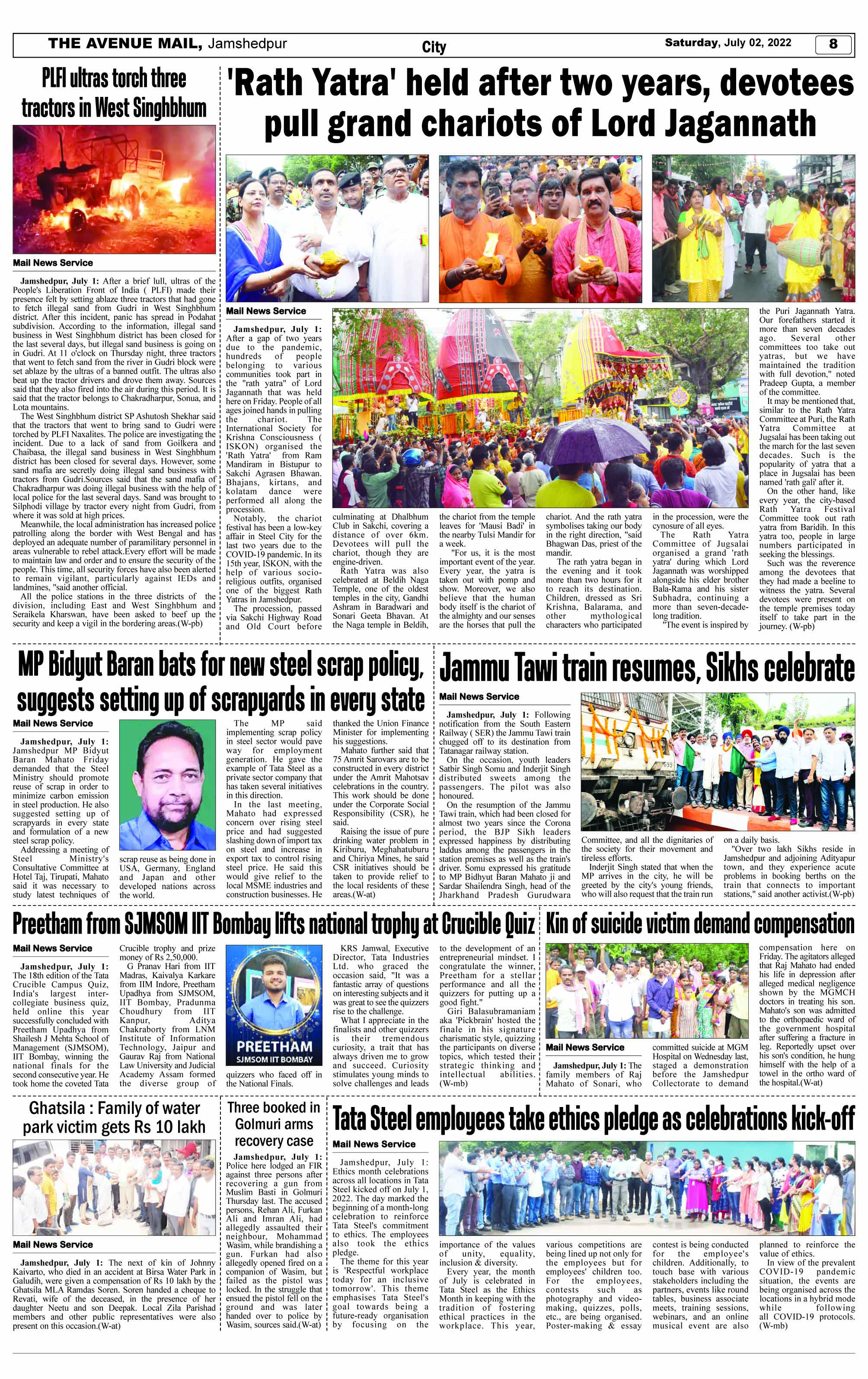 Page 8 JULY 02