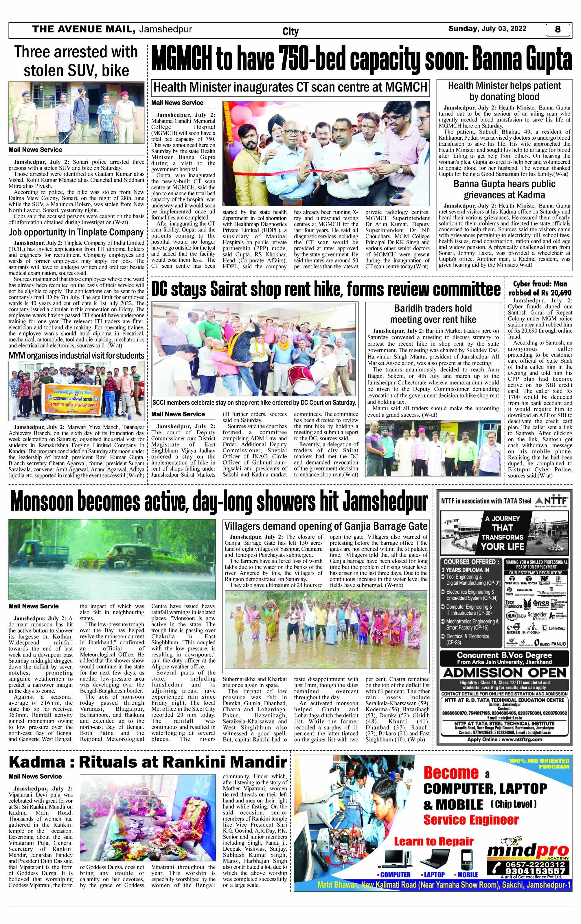 Page 8 JULY 03