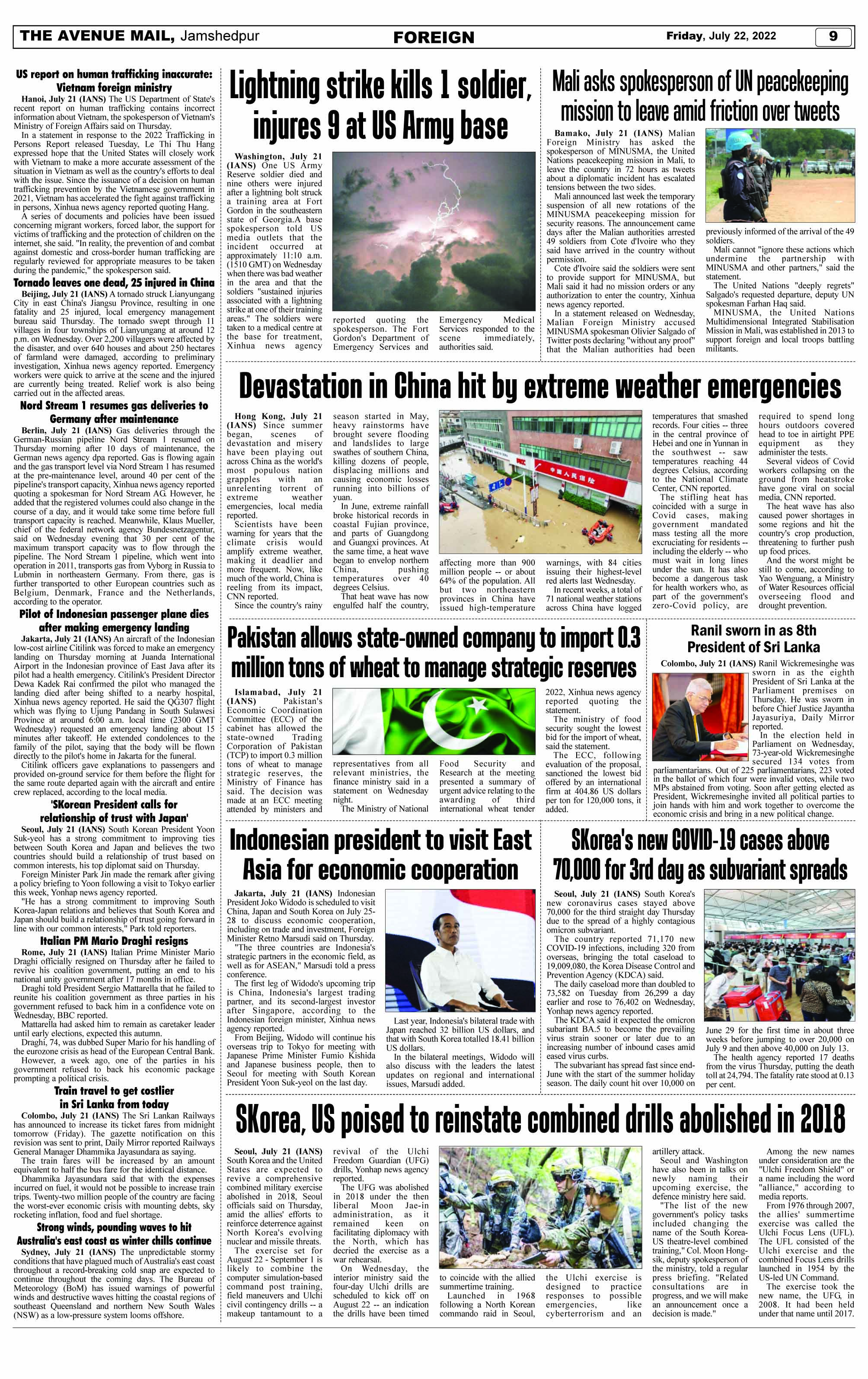 Page 9 JULY 22