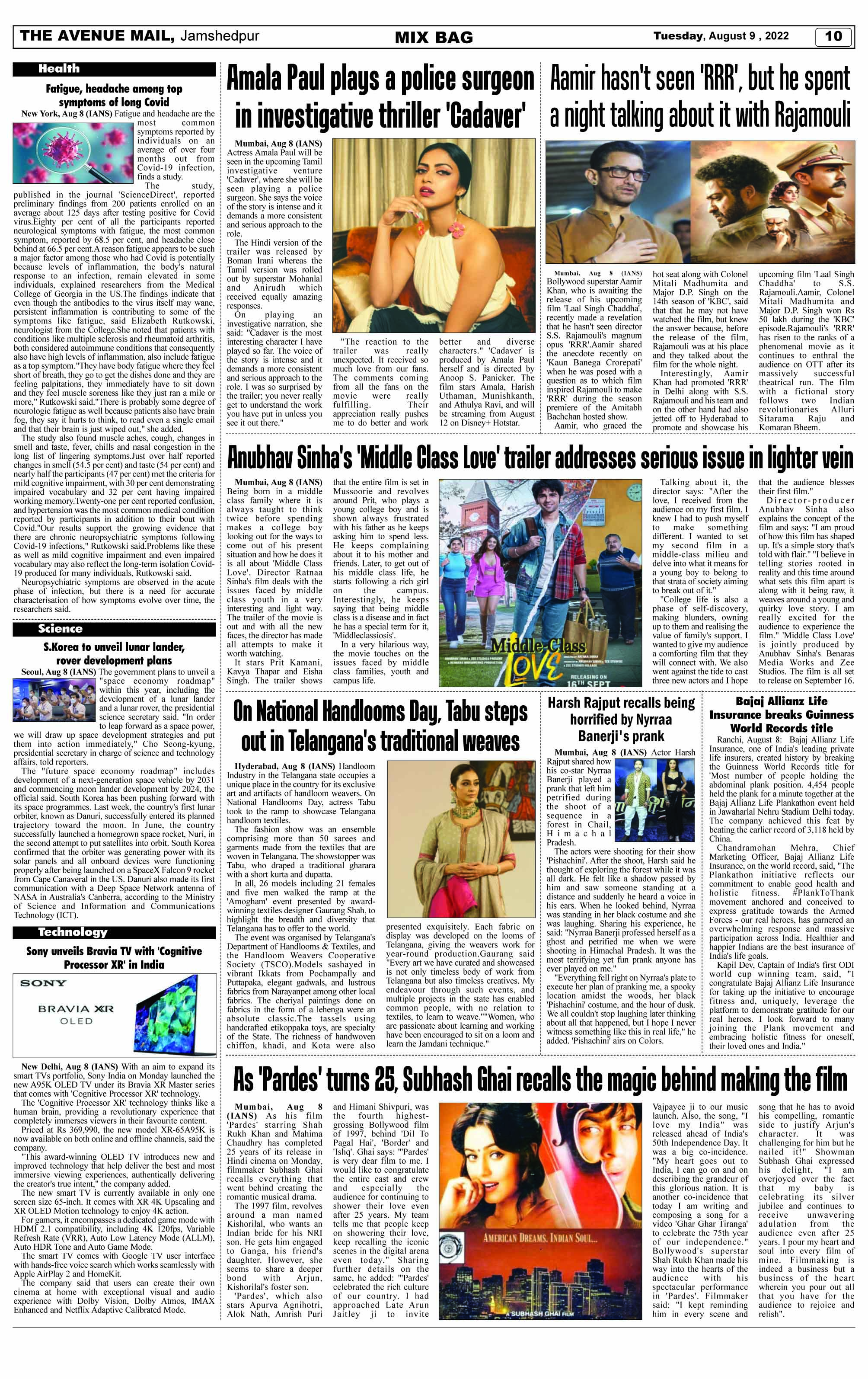 Page 10 AUGUST 09