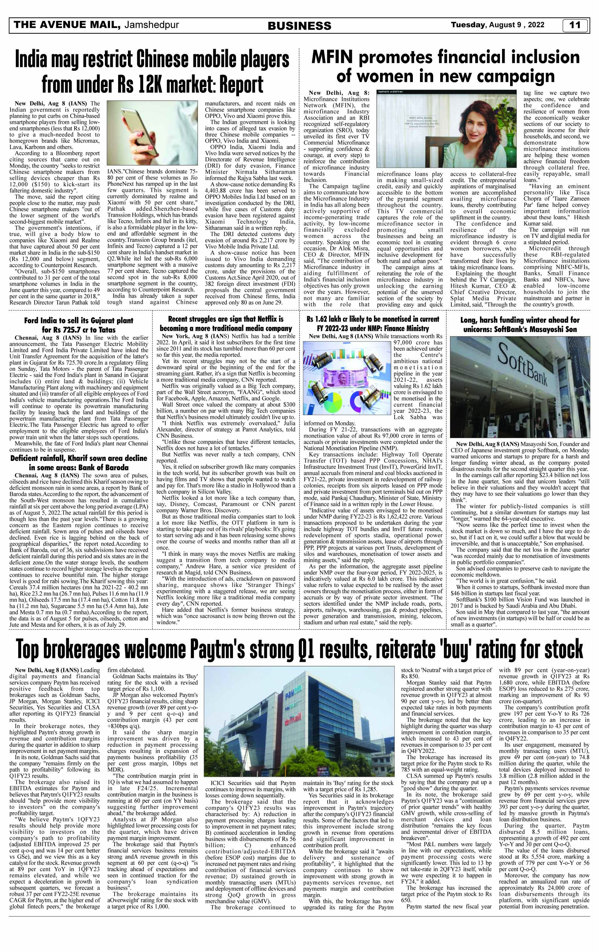 Page 11 AUGUST 09