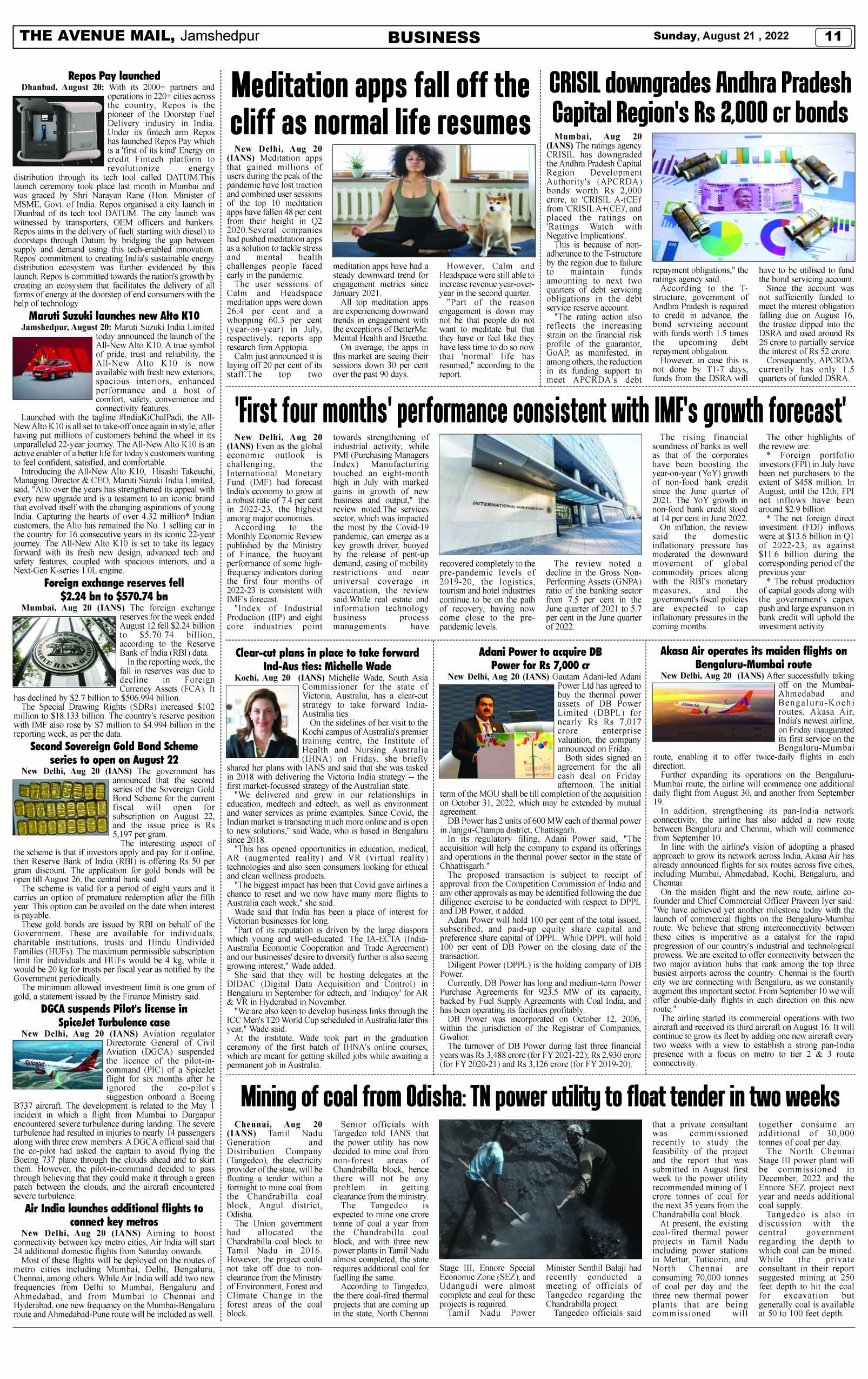 Page 11 AUGUST 21