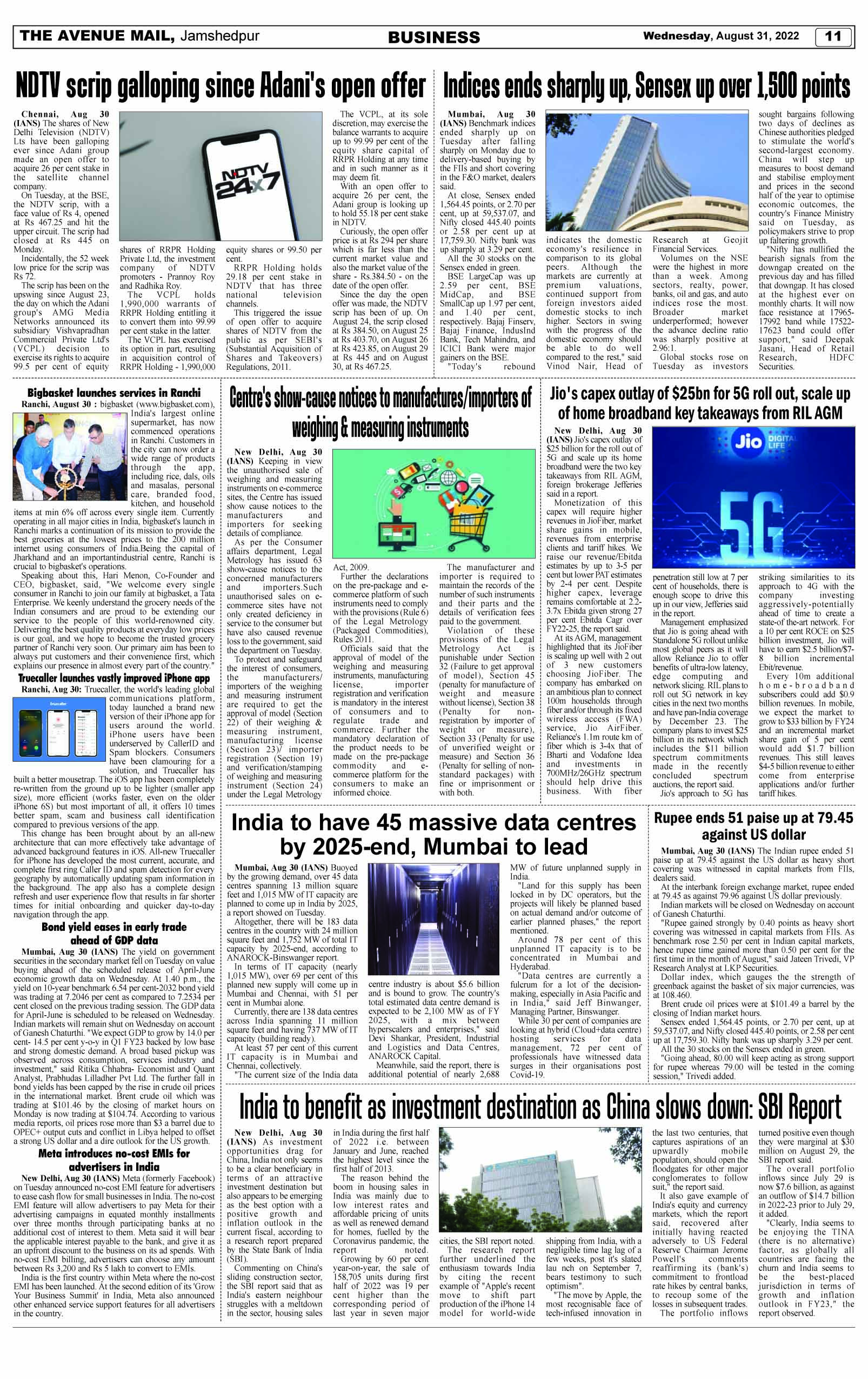 Page 11 AUGUST 31