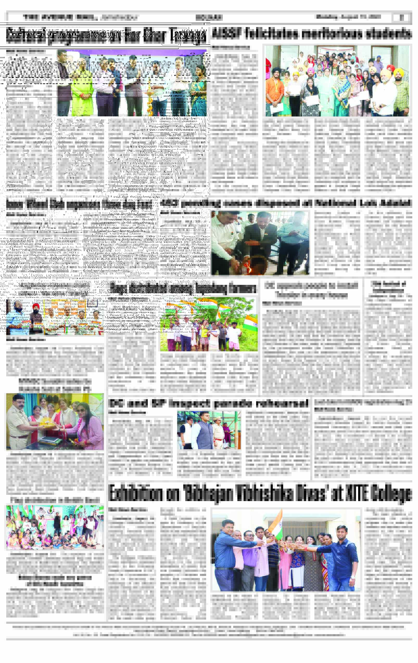 Page 2 AUGUST 15