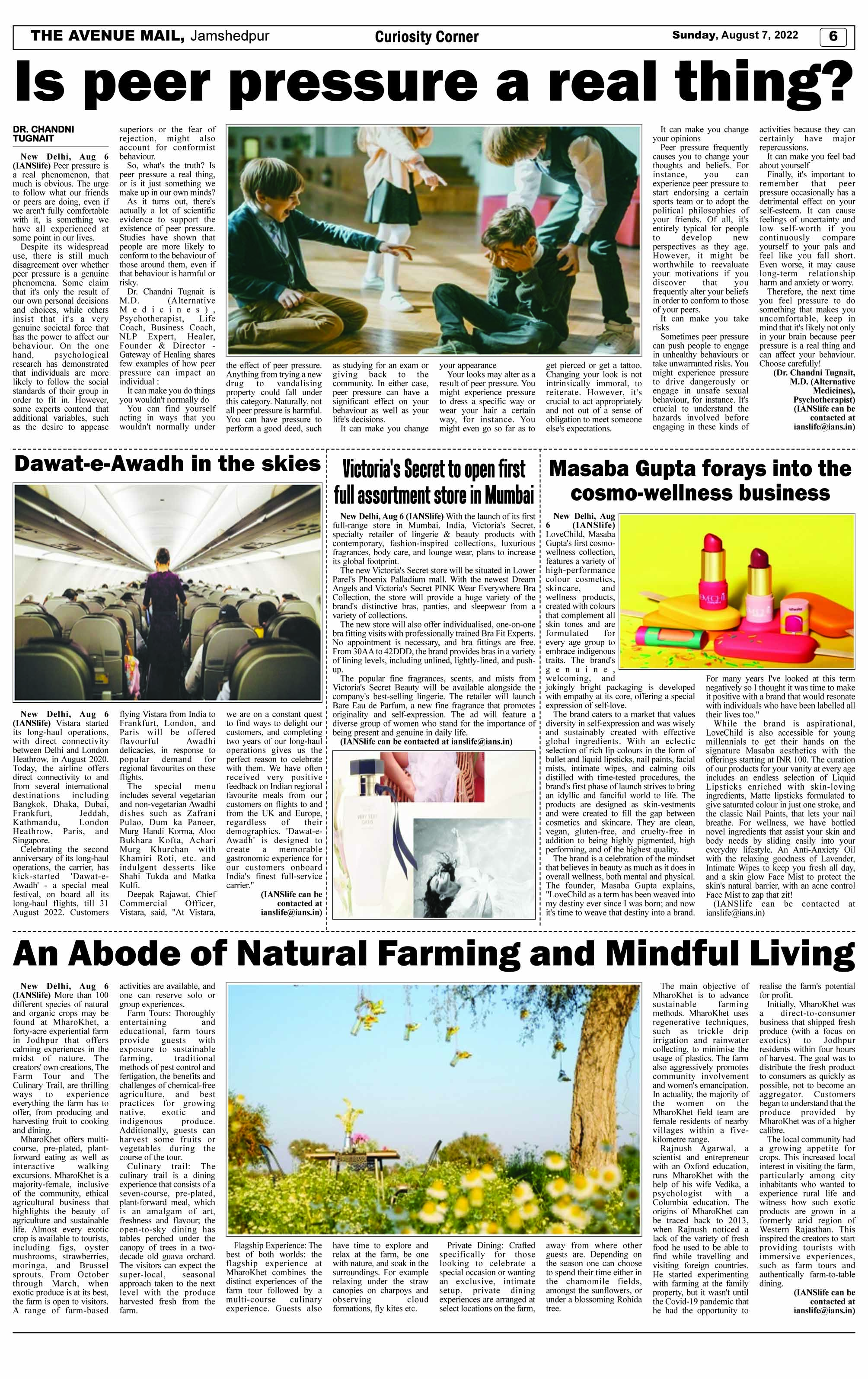 Page 6 AUGUST 7