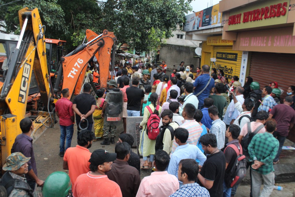 Jamshedpur Police fail to demolish shops of assault case accused The