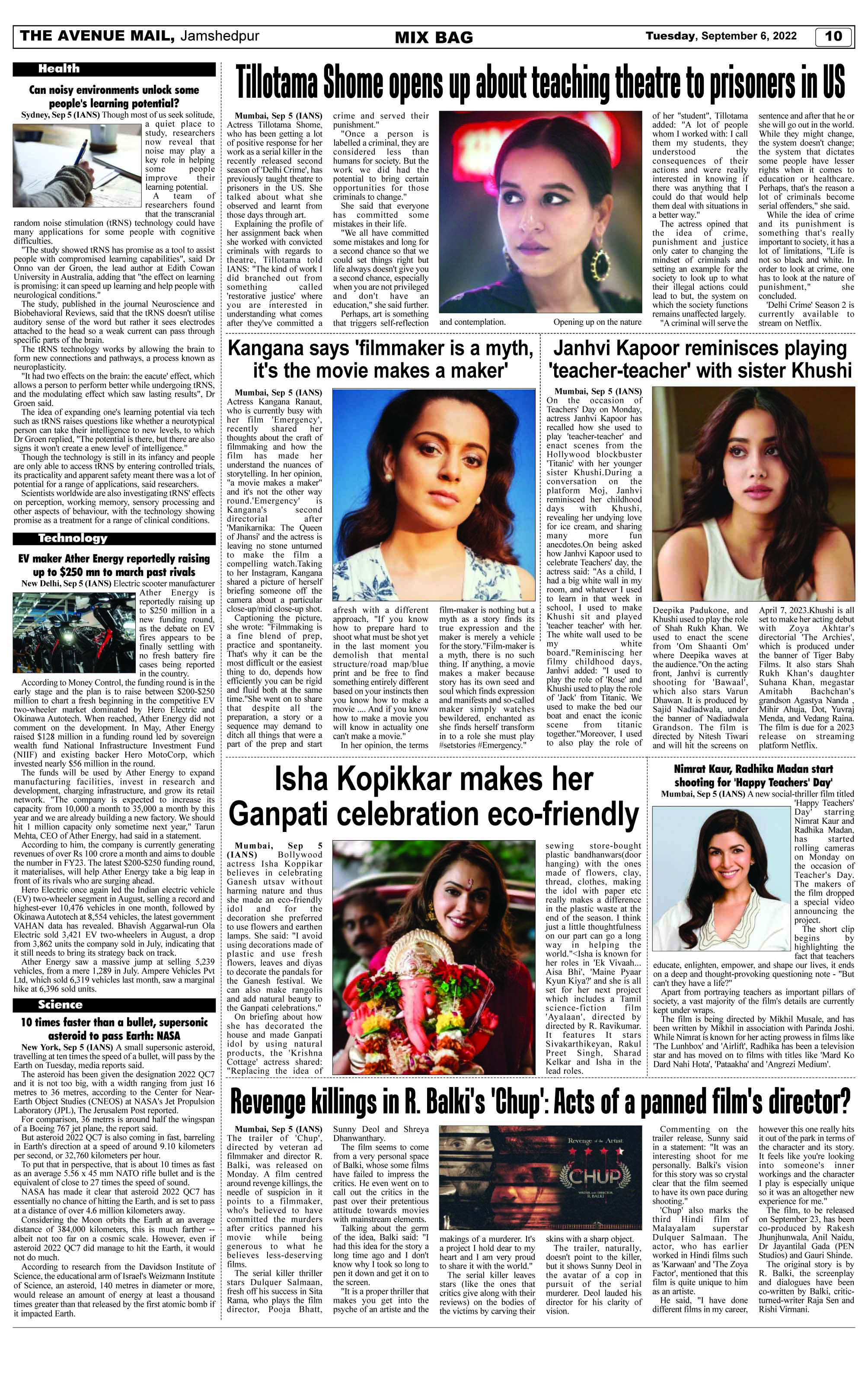 Page 10 SEPTEMBER 06