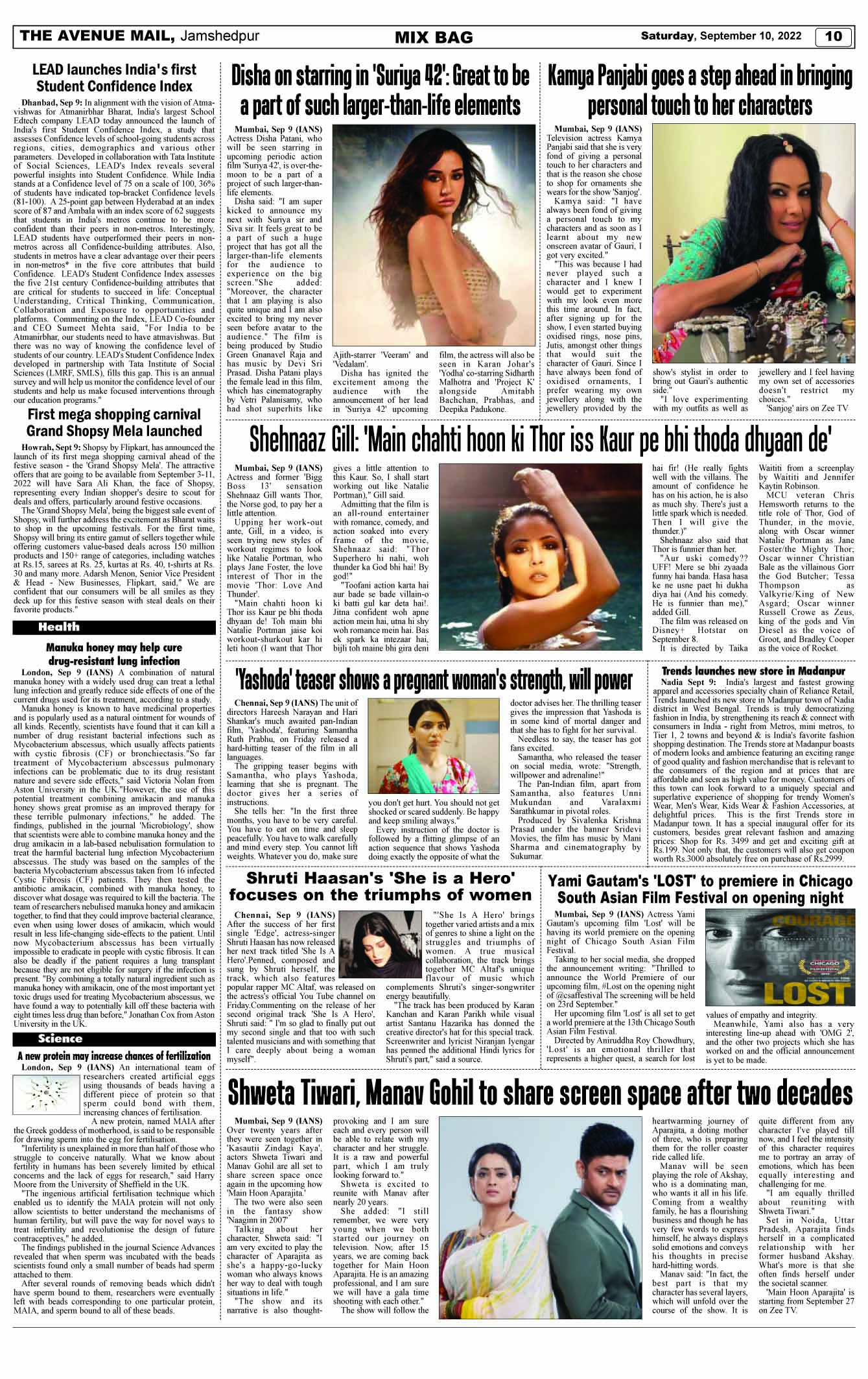 Page 10 SEPTEMBER 10