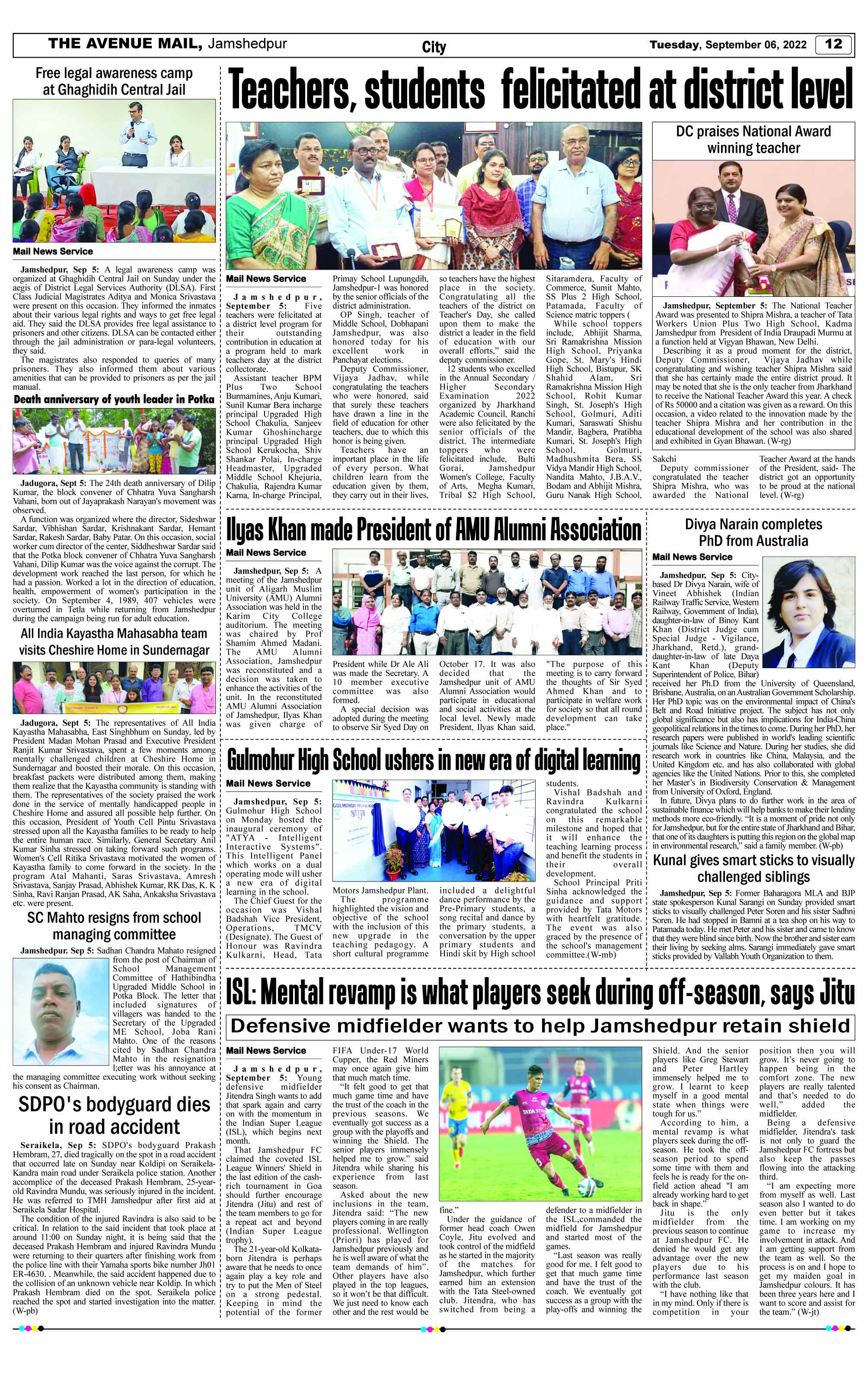 Page 12 SEPTEMBER 06