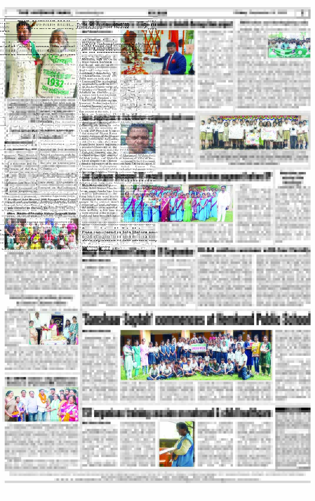 Page 2 SEPTEMBER 16