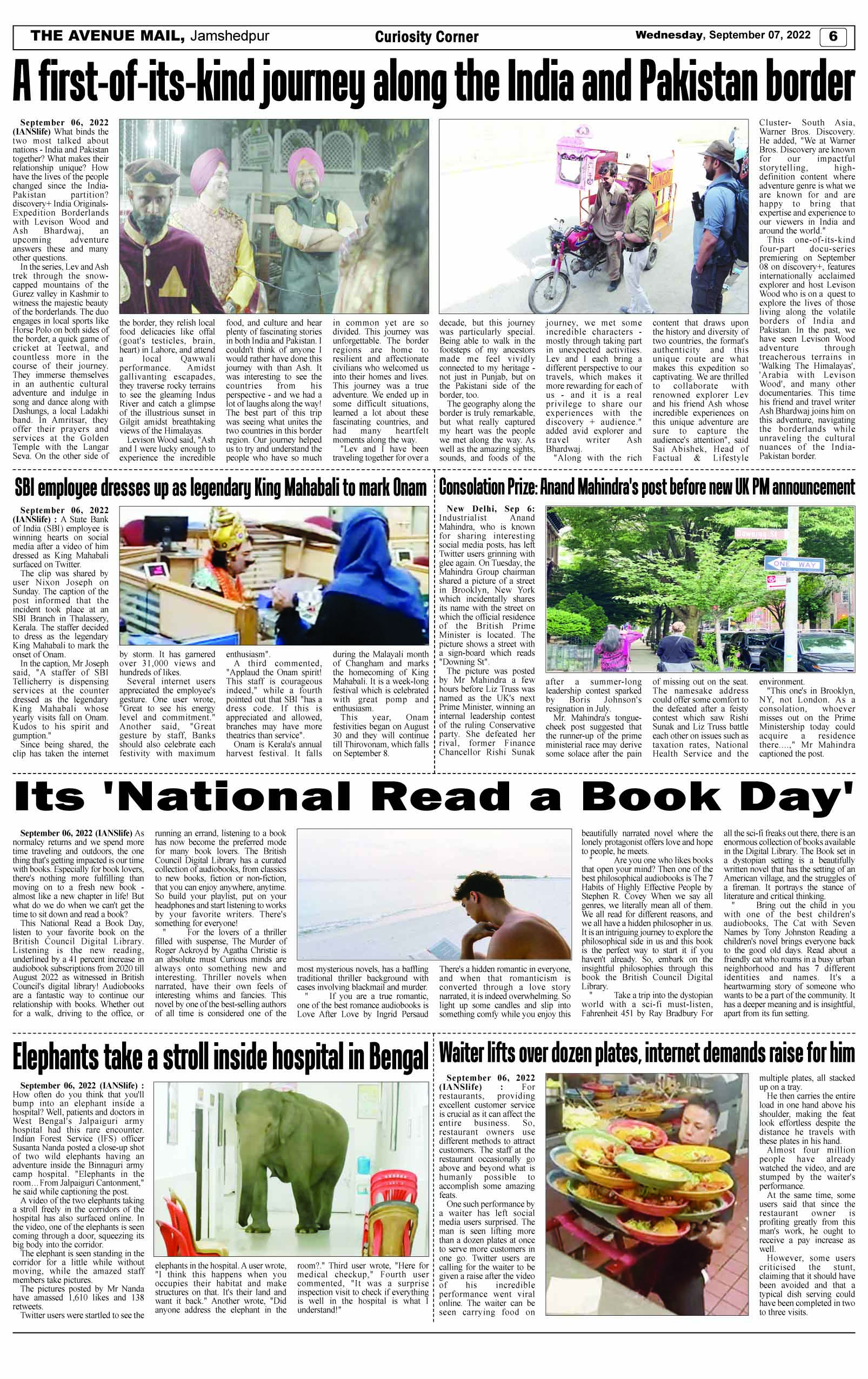 Page 6 SEPTEMBER 07