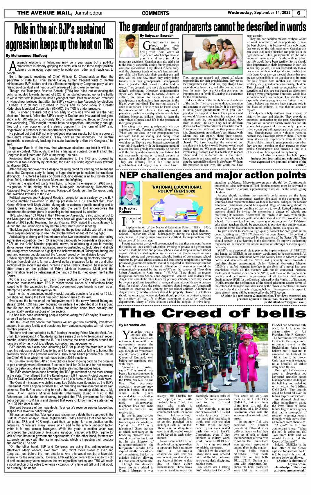 Page 6 SEPTEMBER 14