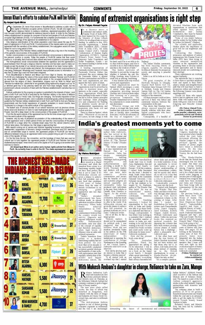 Page 6 SEPTEMBER 30