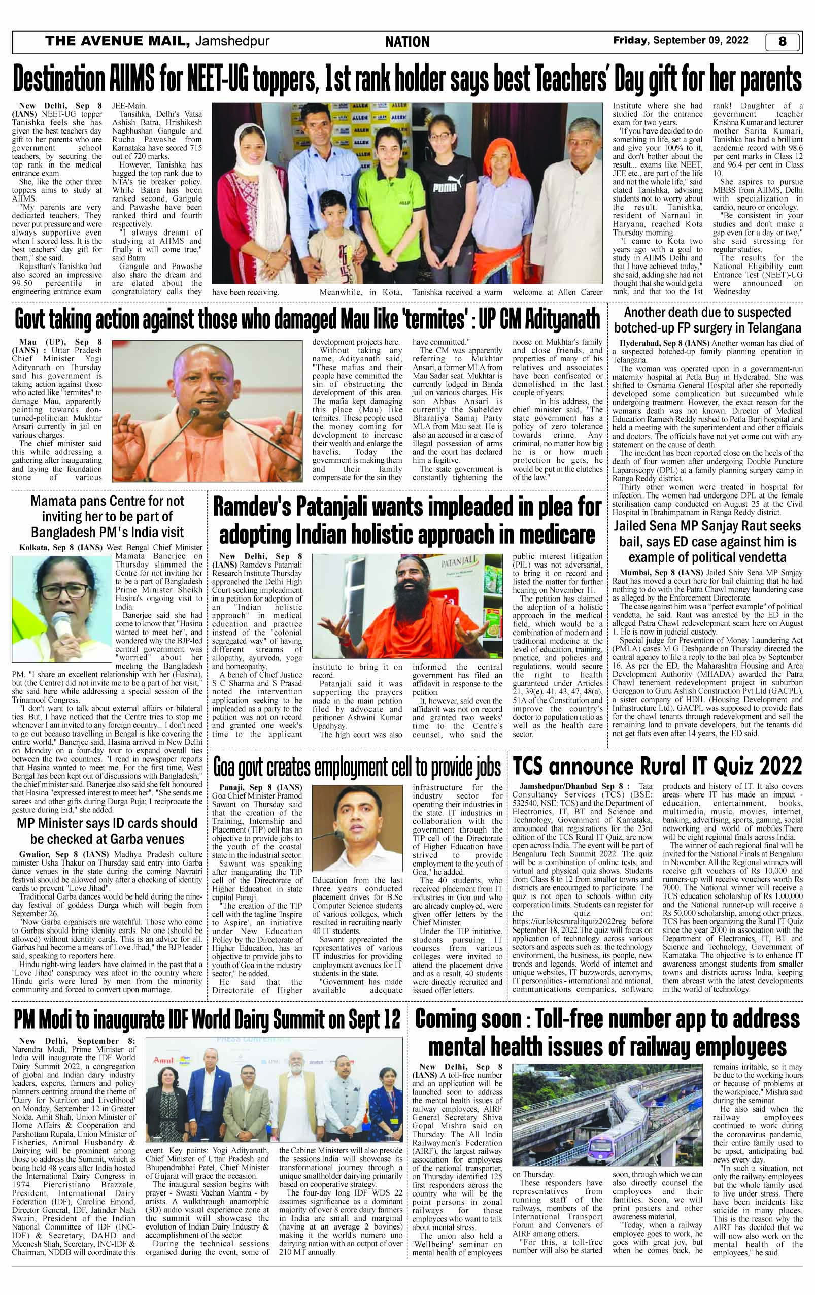 Page 8 Sept 9