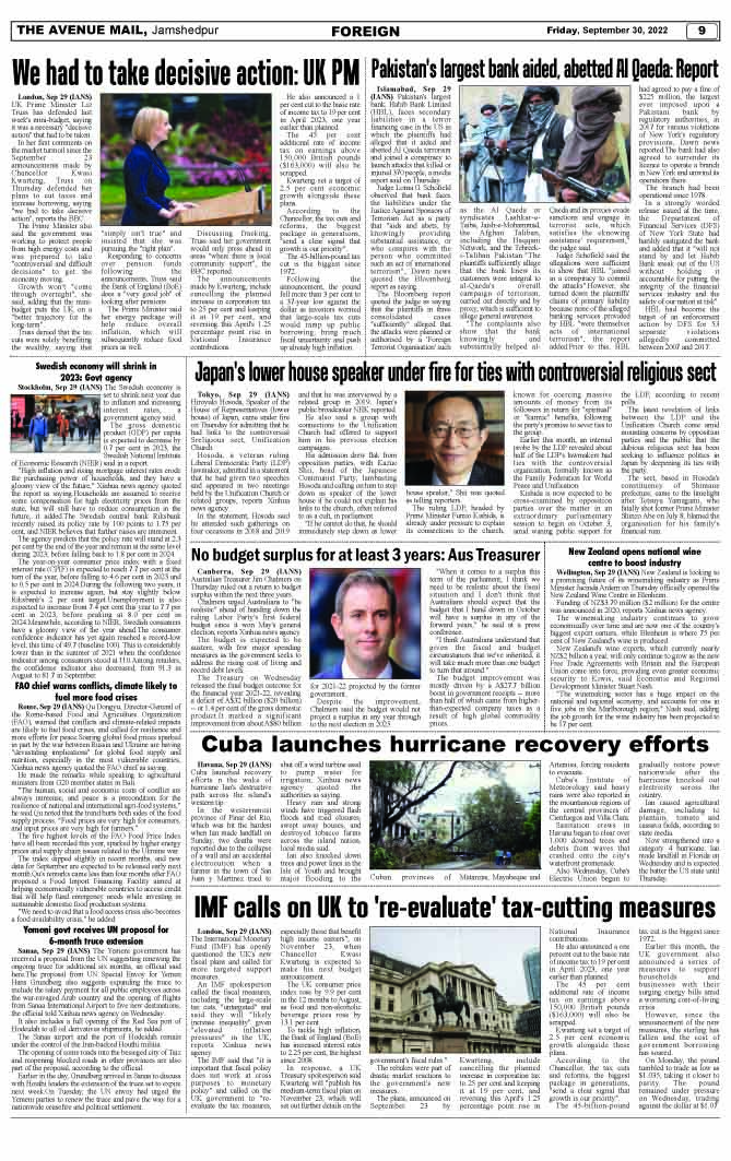 Page 9 SEPTEMBER 30