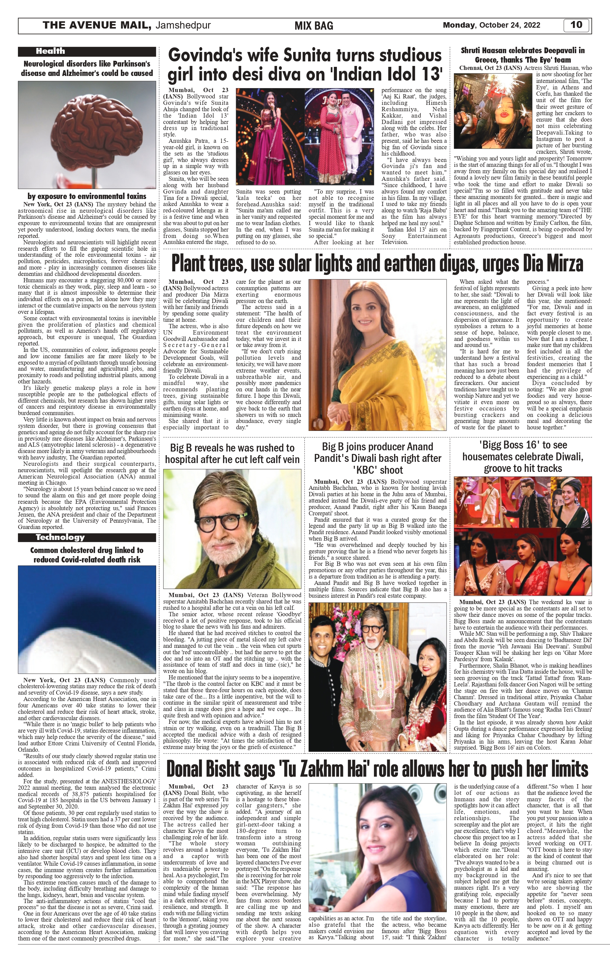 Page 10 OCTOBER 24