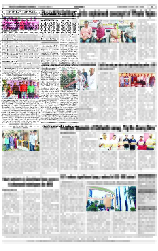 Page 2 OCTOBER 18