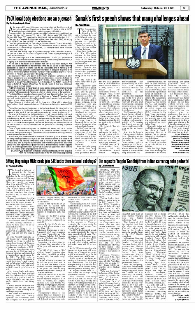 Page 6 OCTOBER 29
