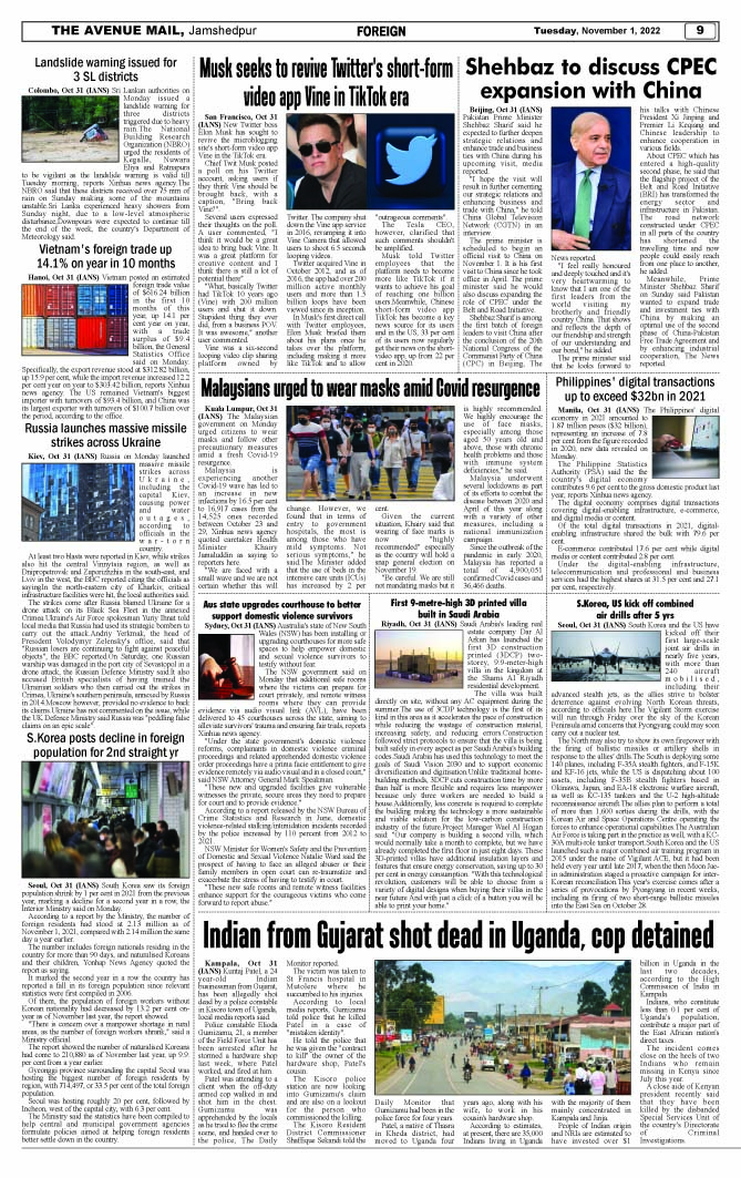 Page 9 NOVEMBER 01