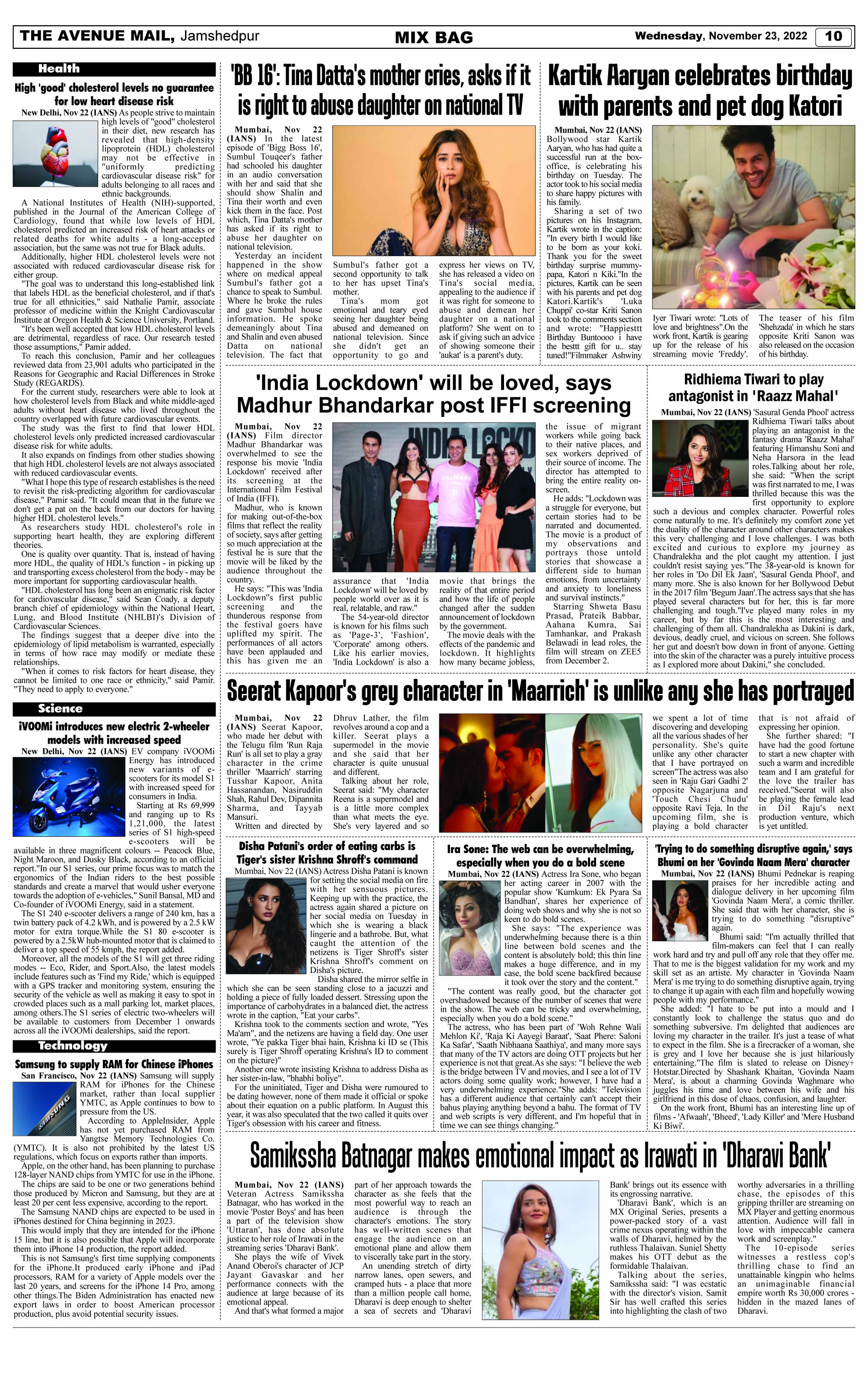 Page 10 NOVEMBER 23