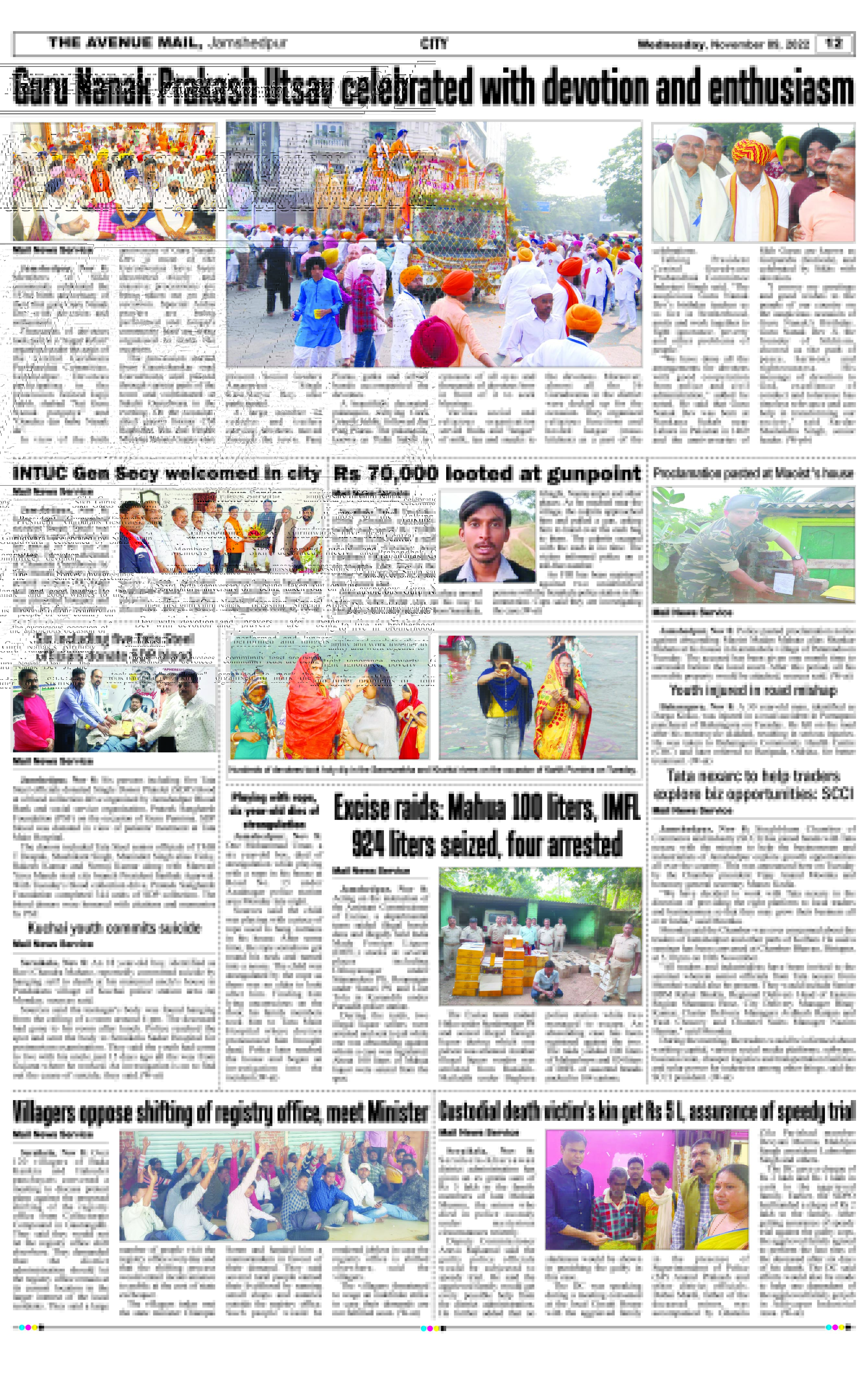 Page 12 NOVEMBER 09