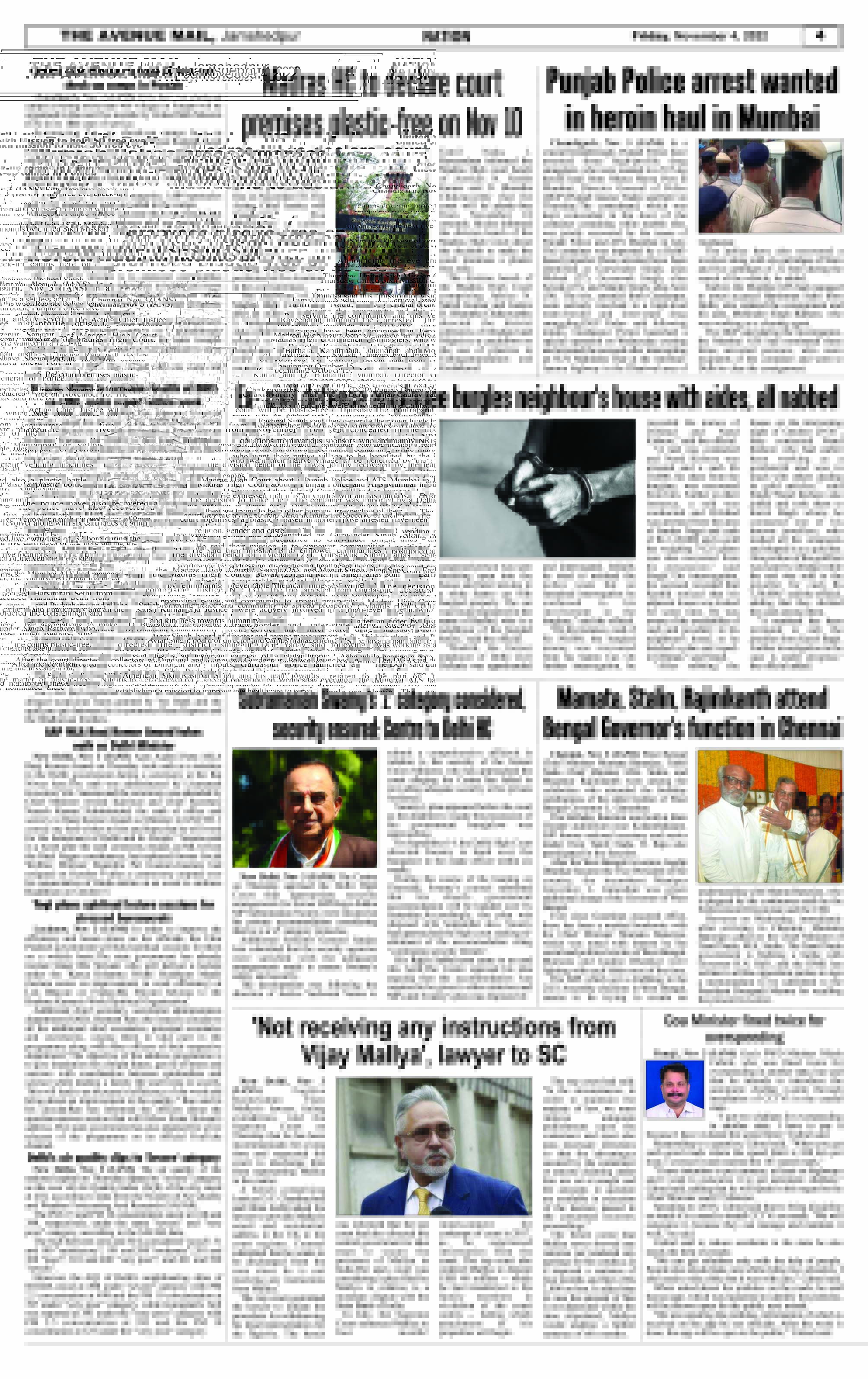 Page 4 NOVEMBER 04