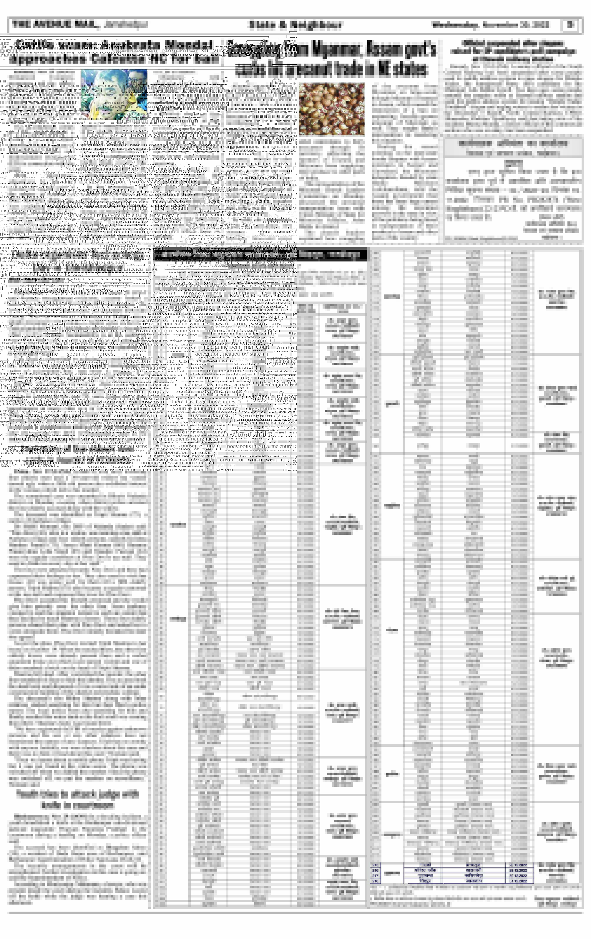 Page 5 NOVEMBER 30