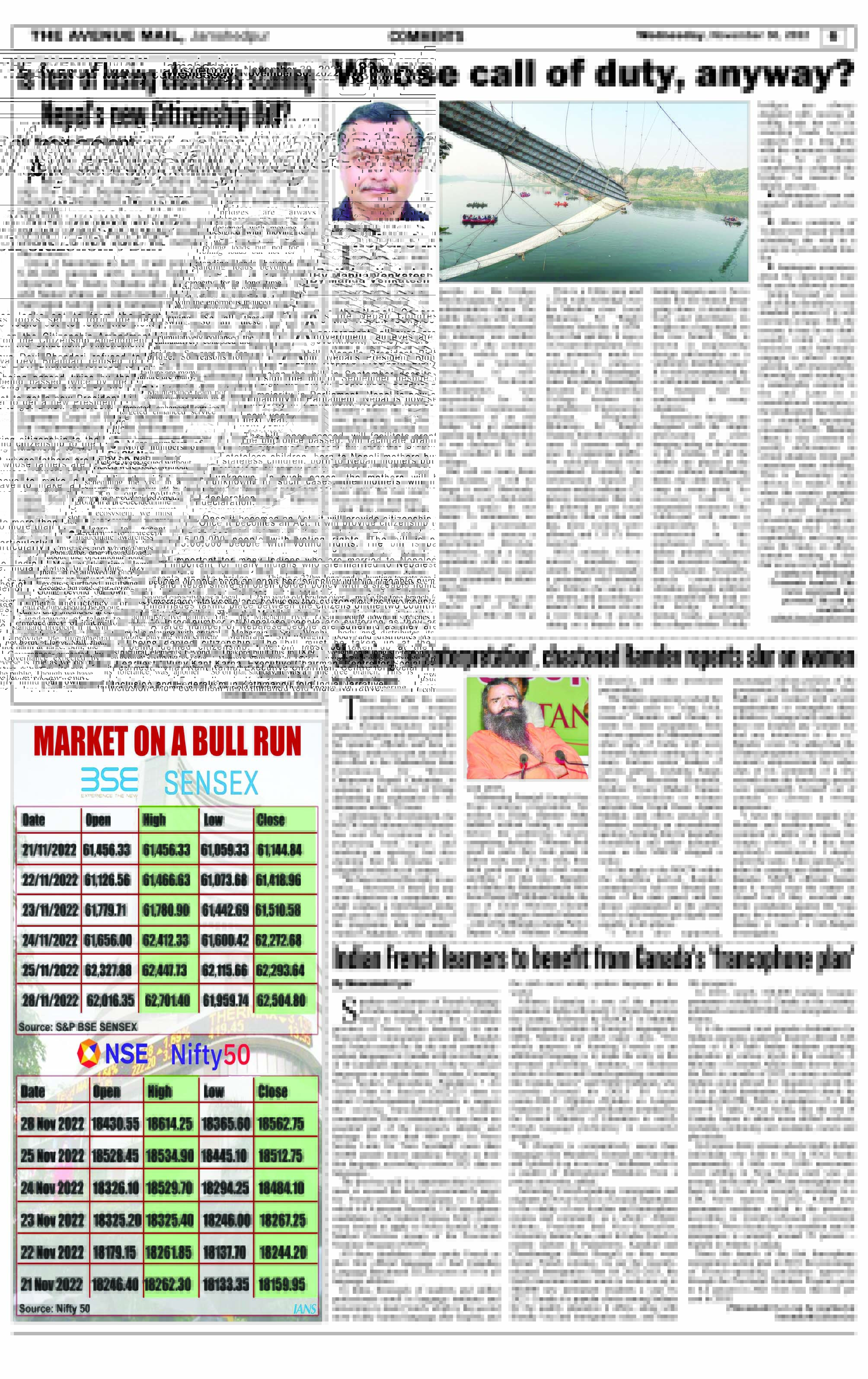 Page 6 NOVEMBER 30