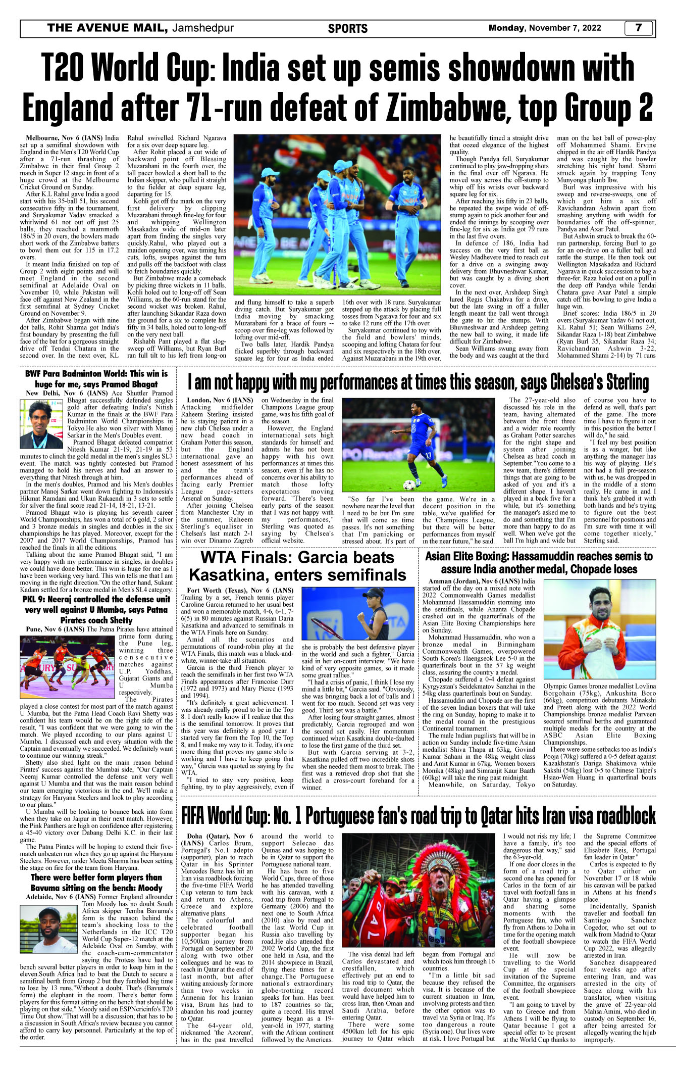 Page 7 NOVEMBER 07