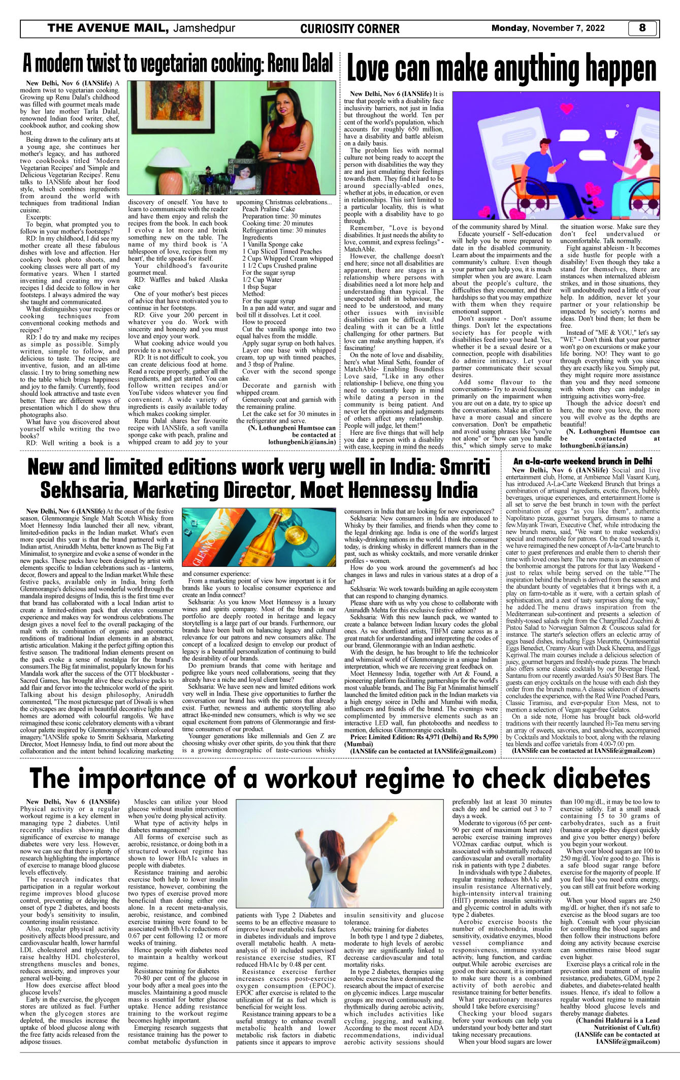 Page 8 NOVEMBER 07