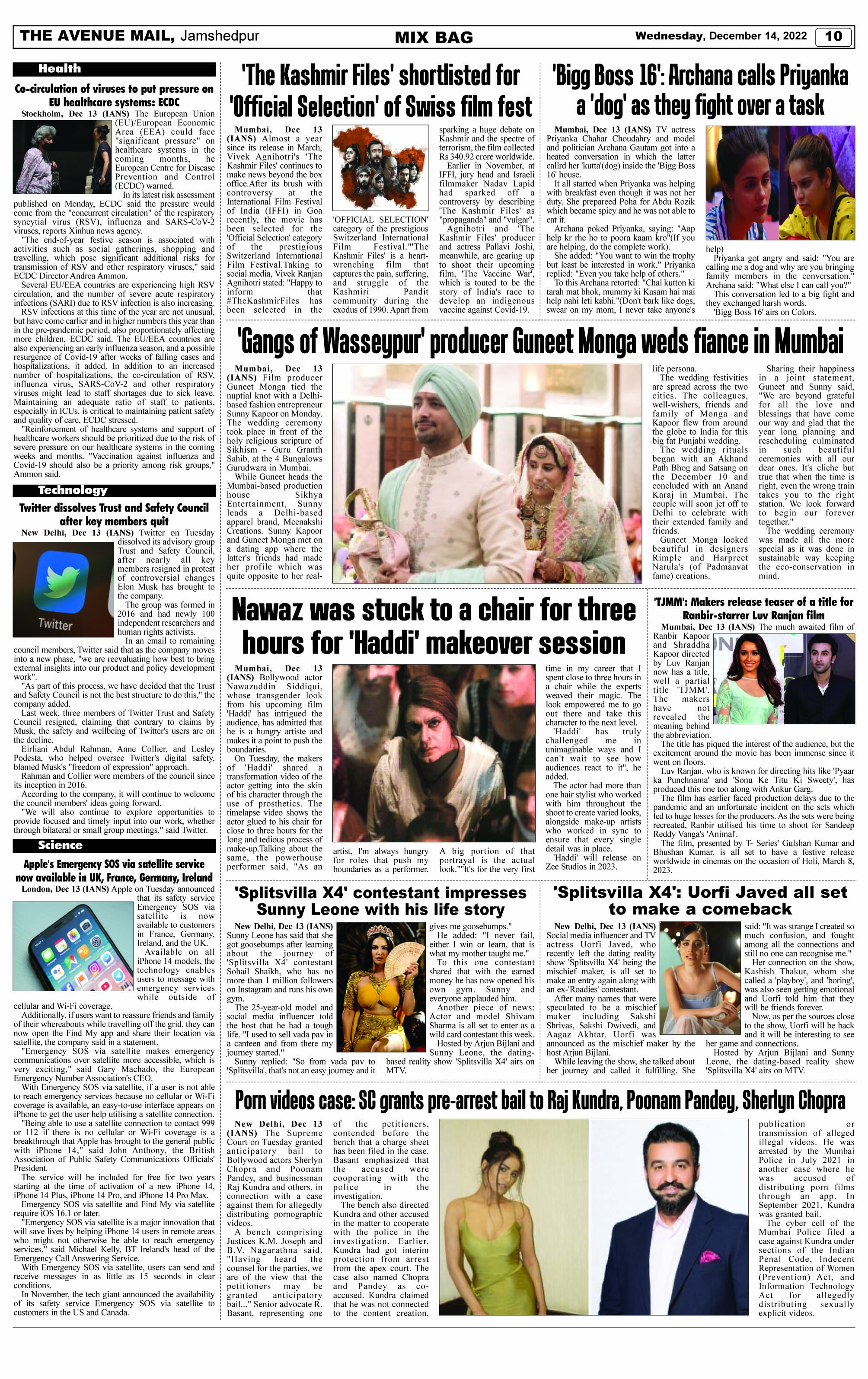 Page 10 DECEMBER 14