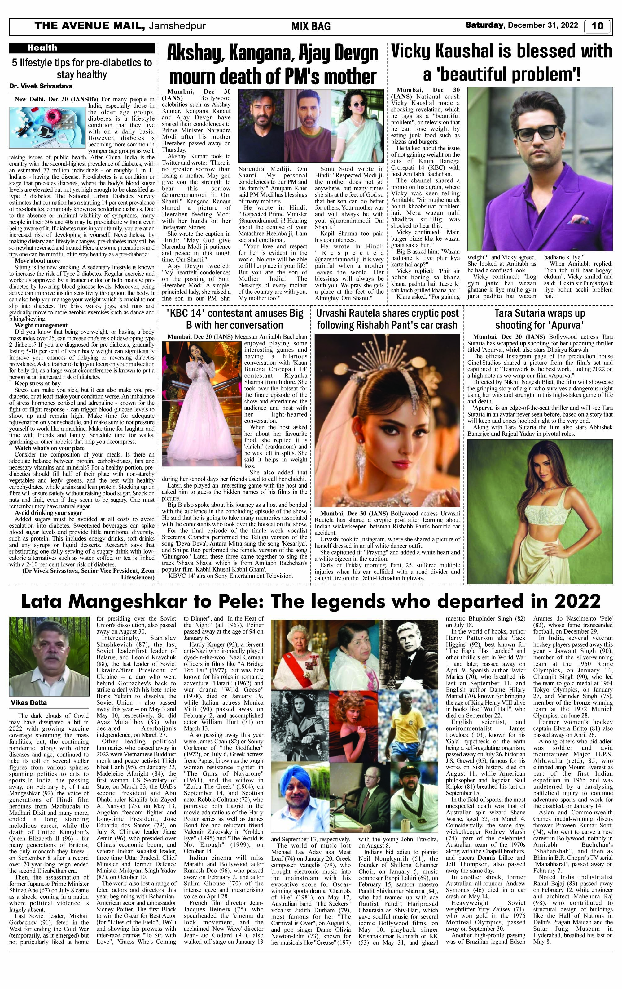 Page 10 DECEMBER 31