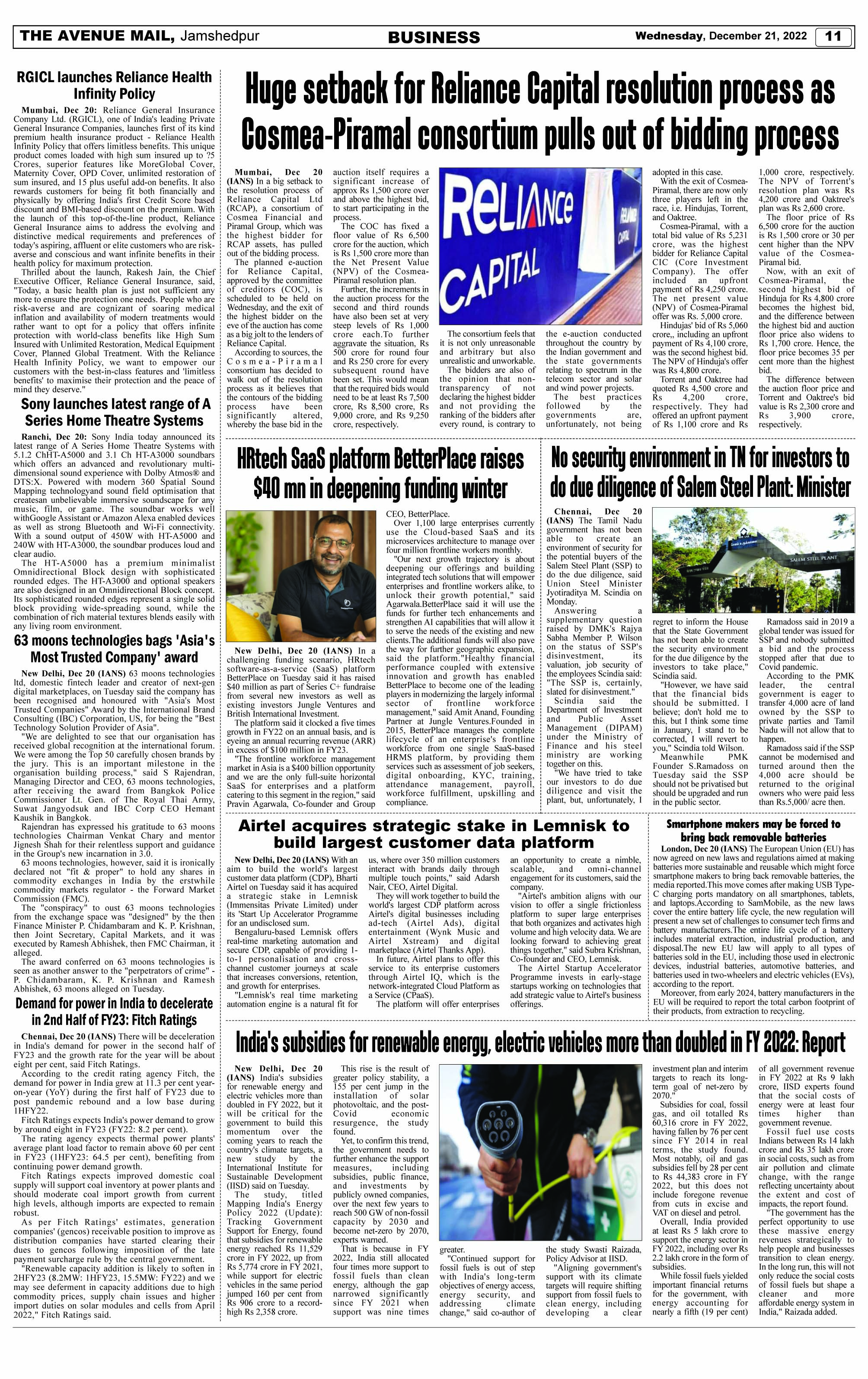 Page 11 DECEMBER 21