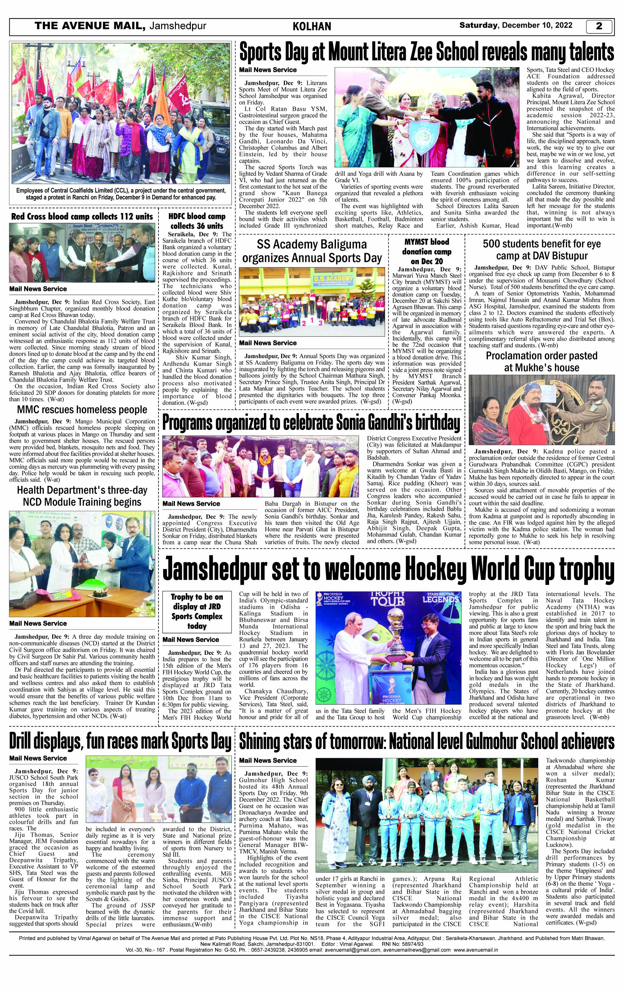 Page 2 DECEMBER 10