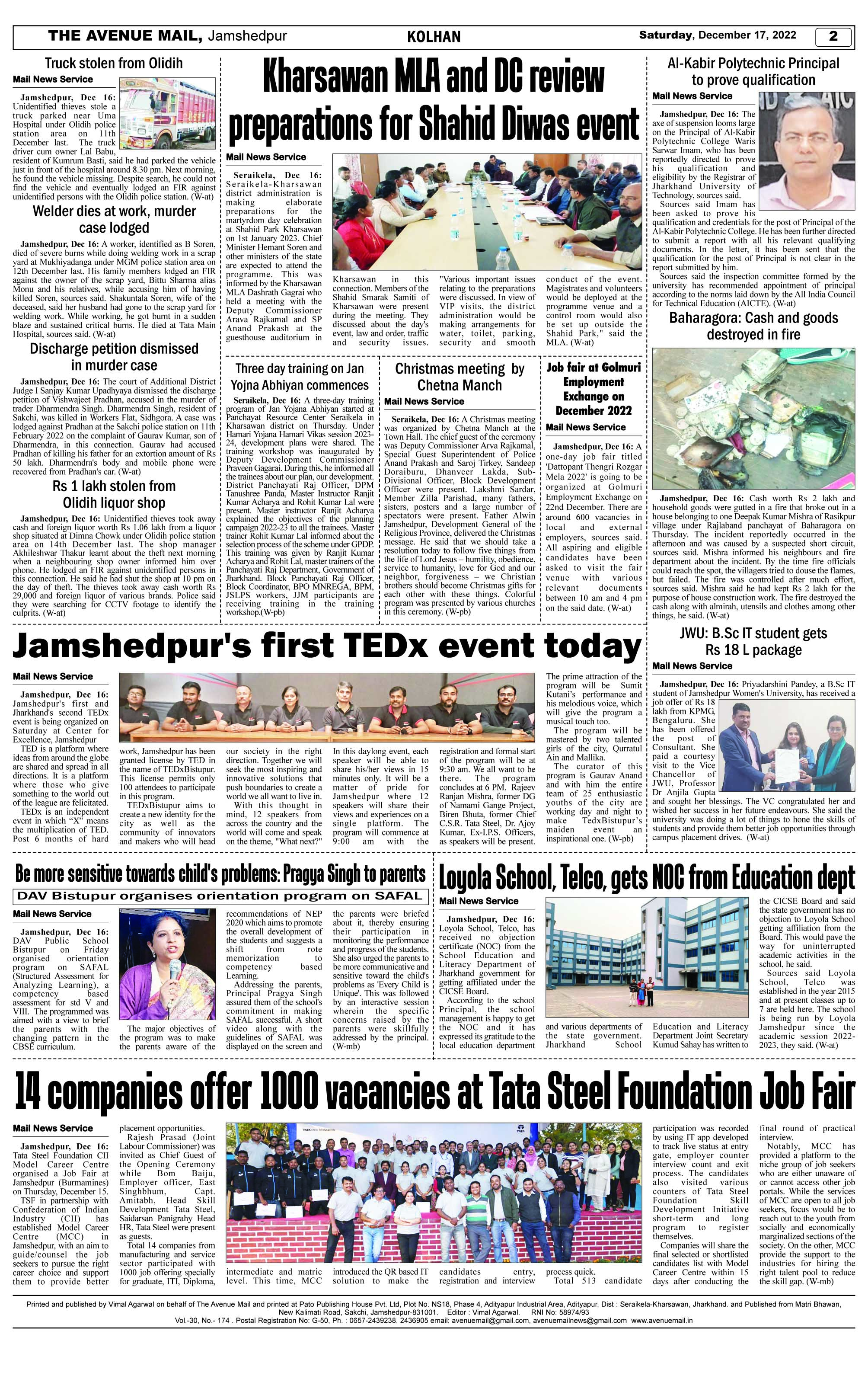 Page 2 DECEMBER 17