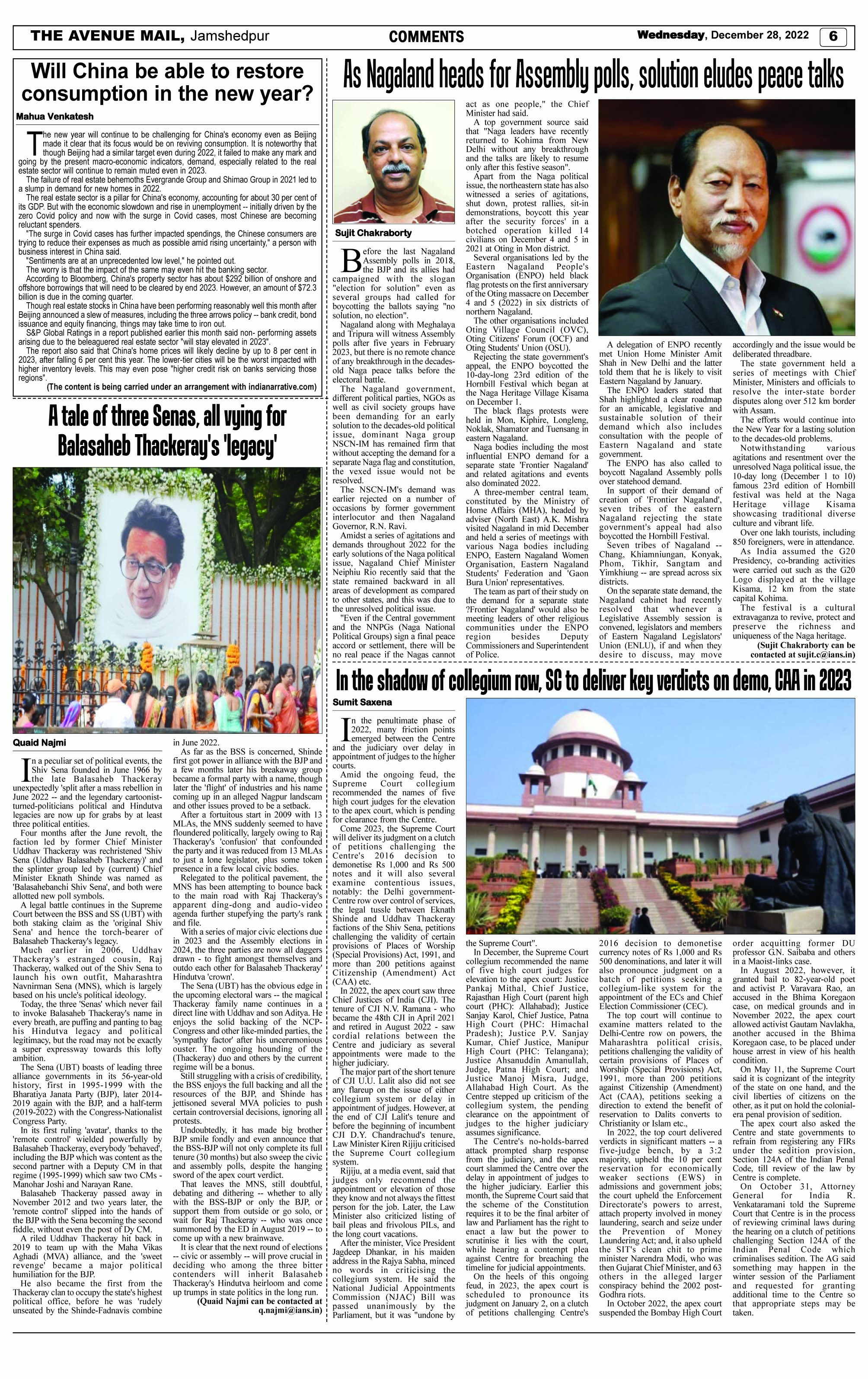 Page 6 DECEMBER 28