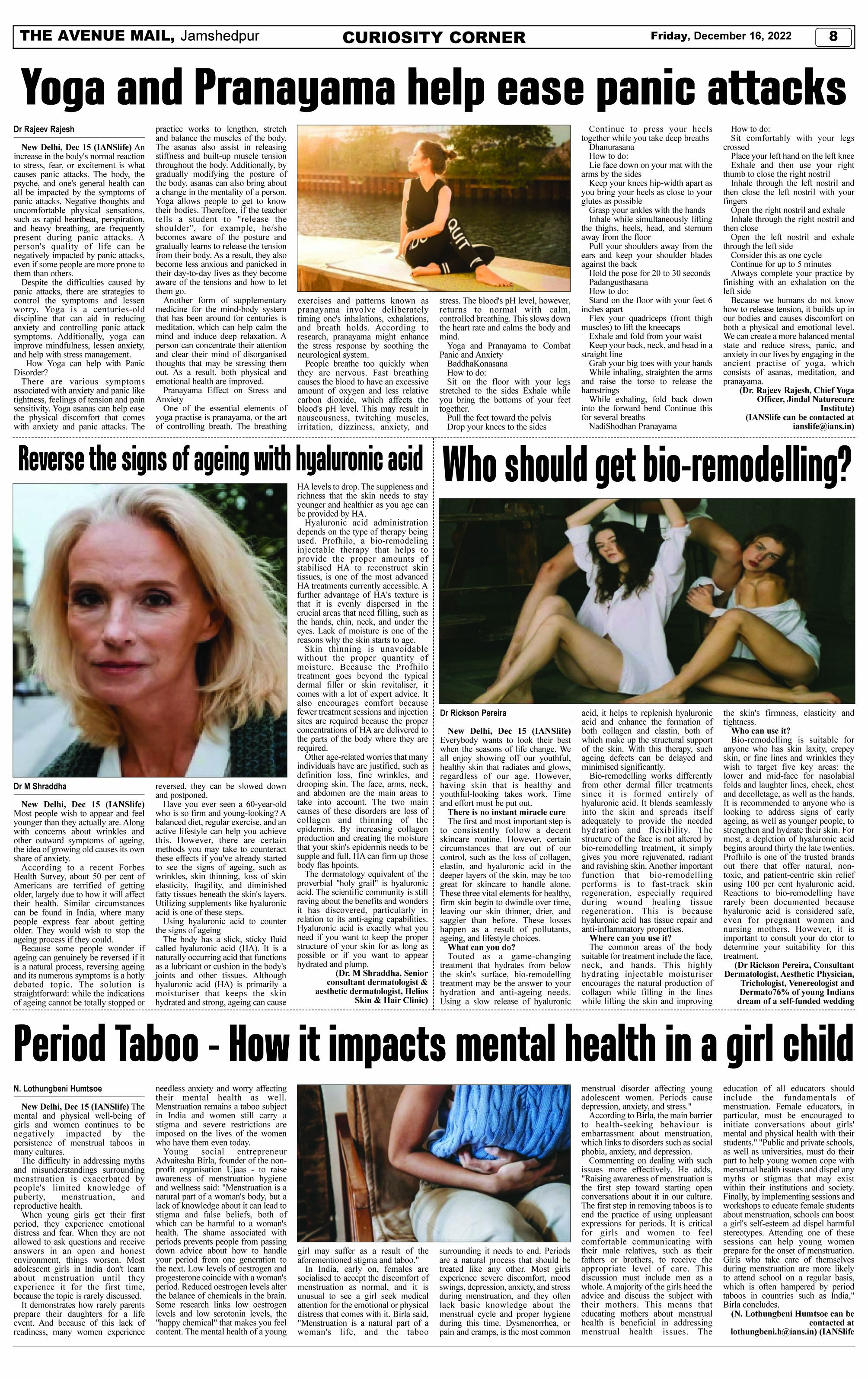 Page 8 DECEMBER 16