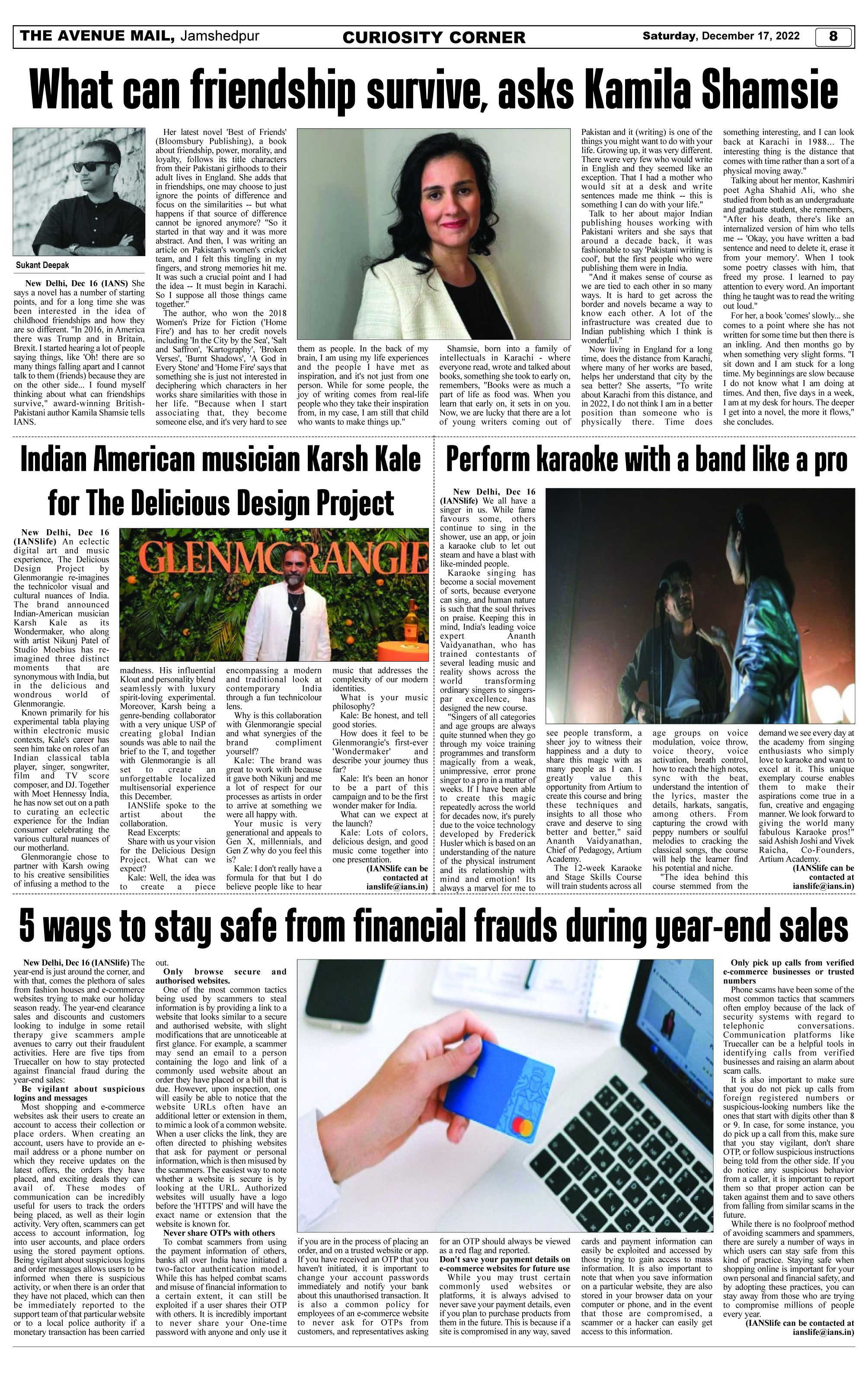 Page 8 DECEMBER 17