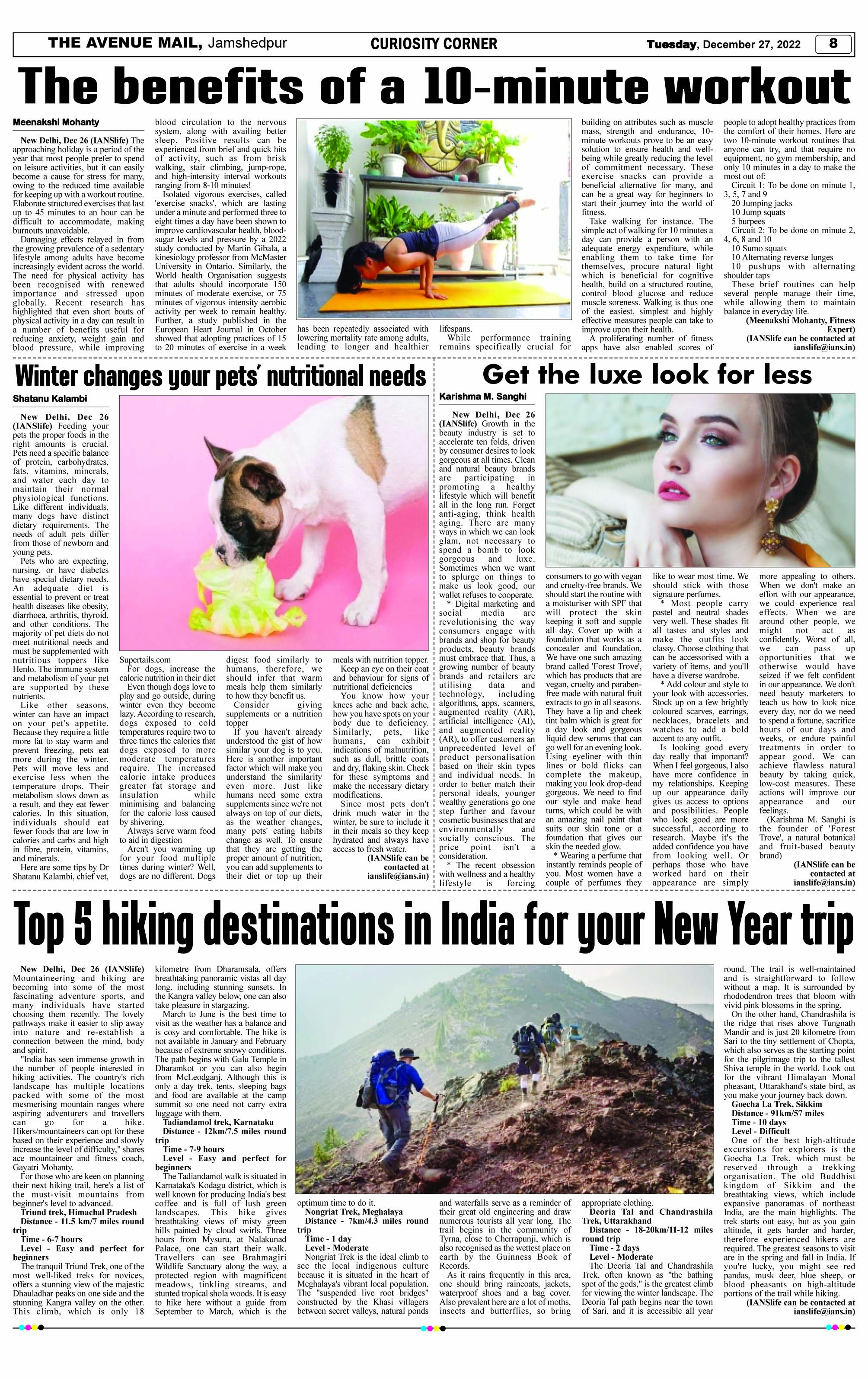 Page 8 DECEMBER 27