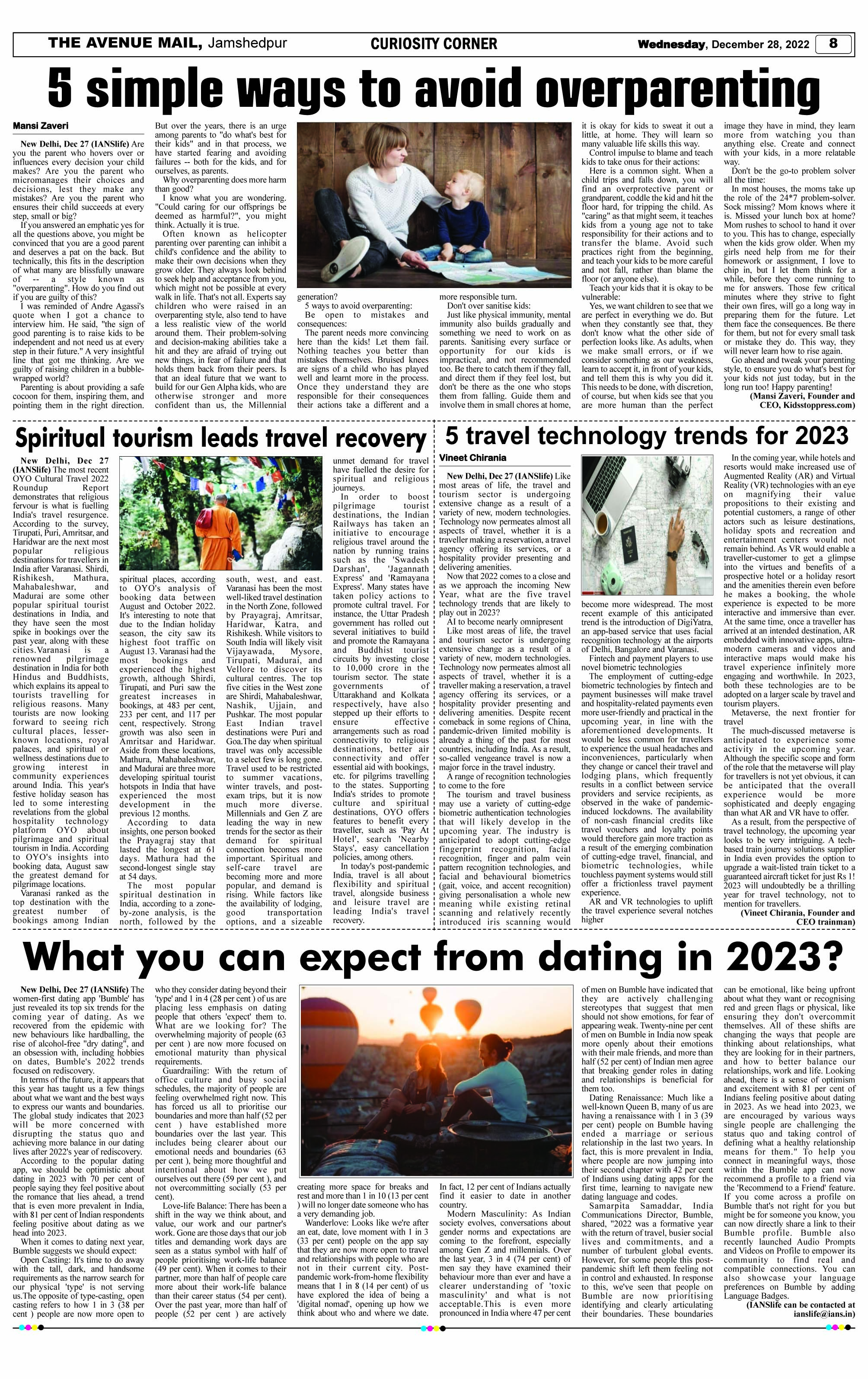 Page 8 DECEMBER 28