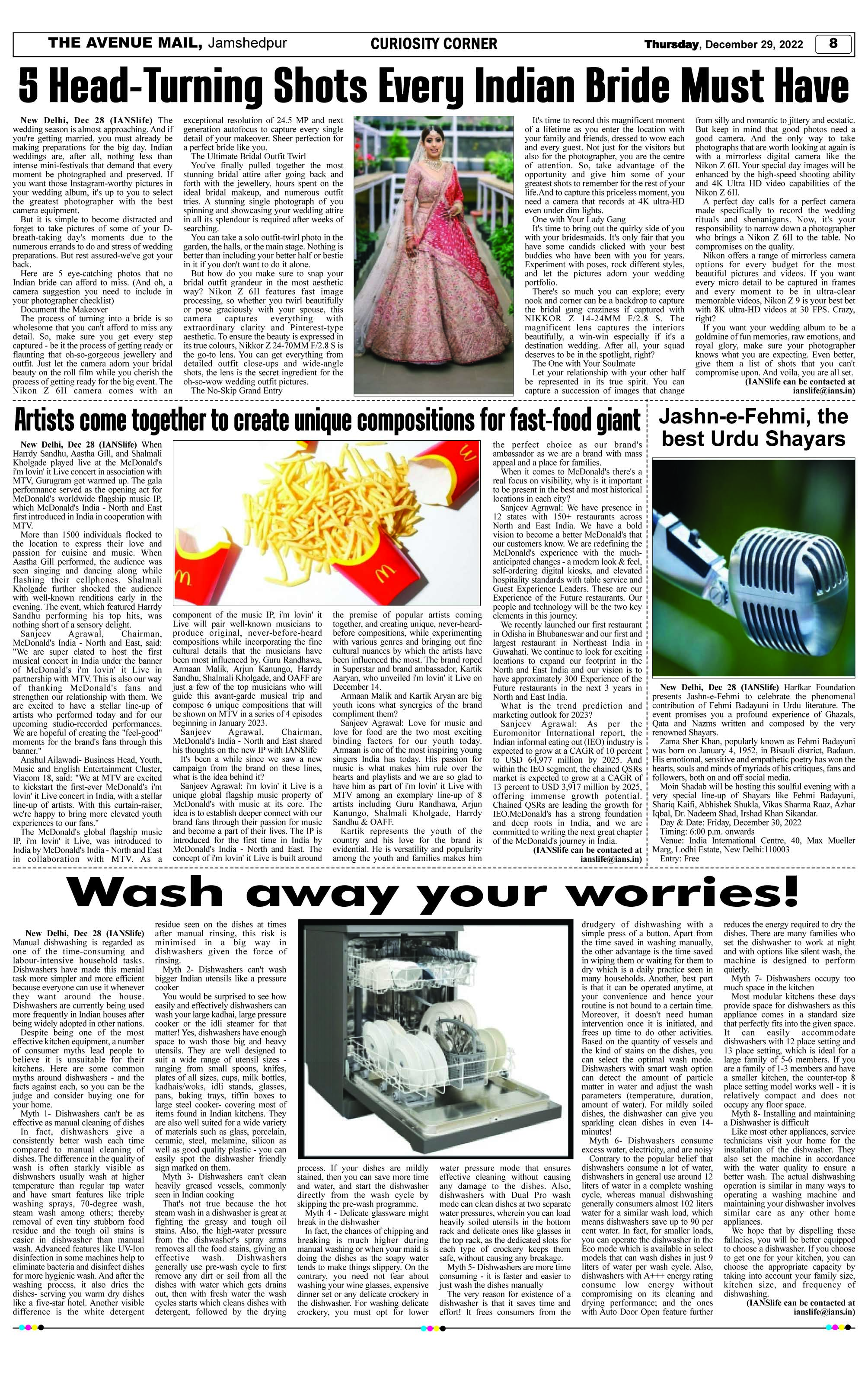 Page 8 DECEMBER 29
