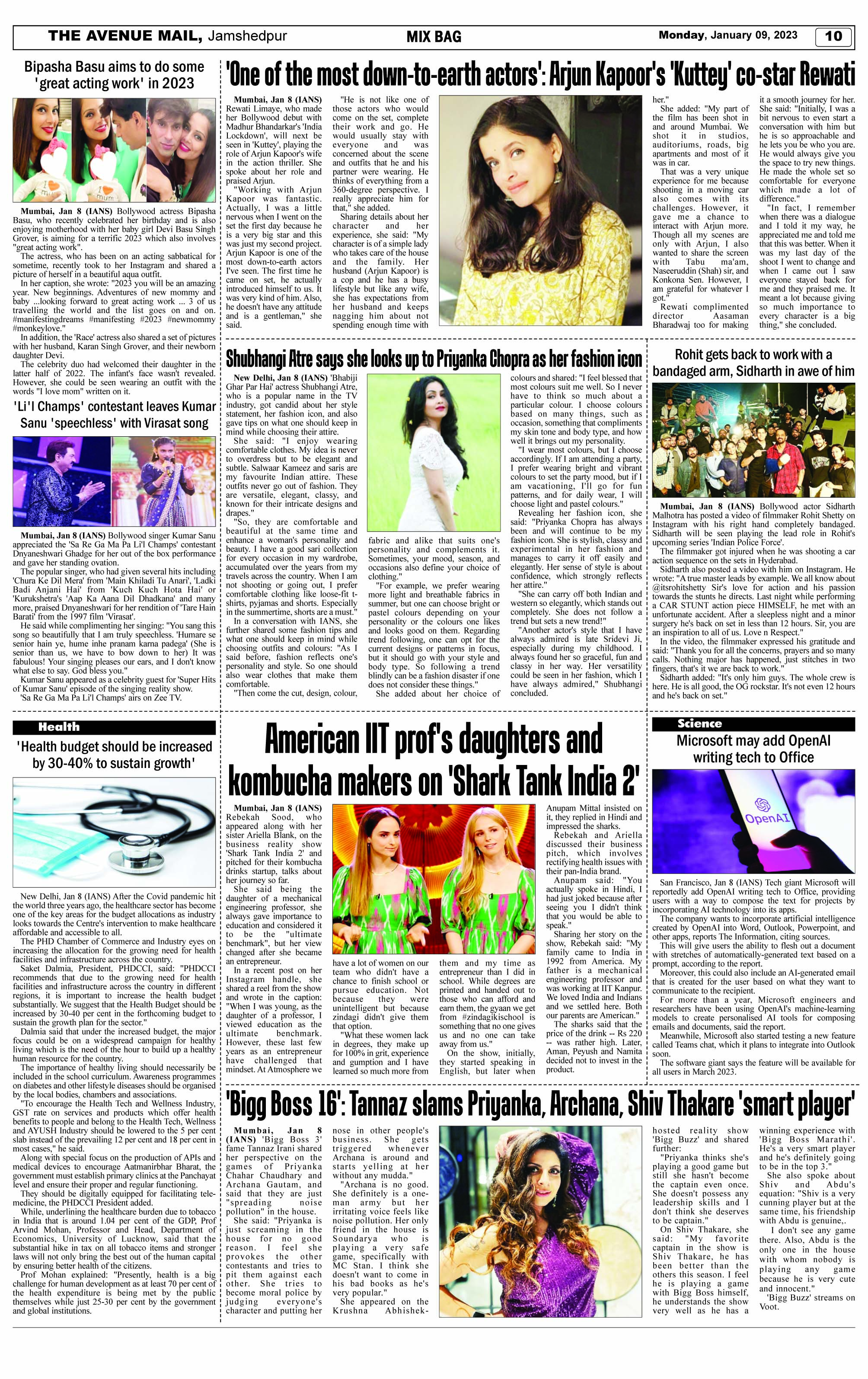 Page 10 JANUARY 09