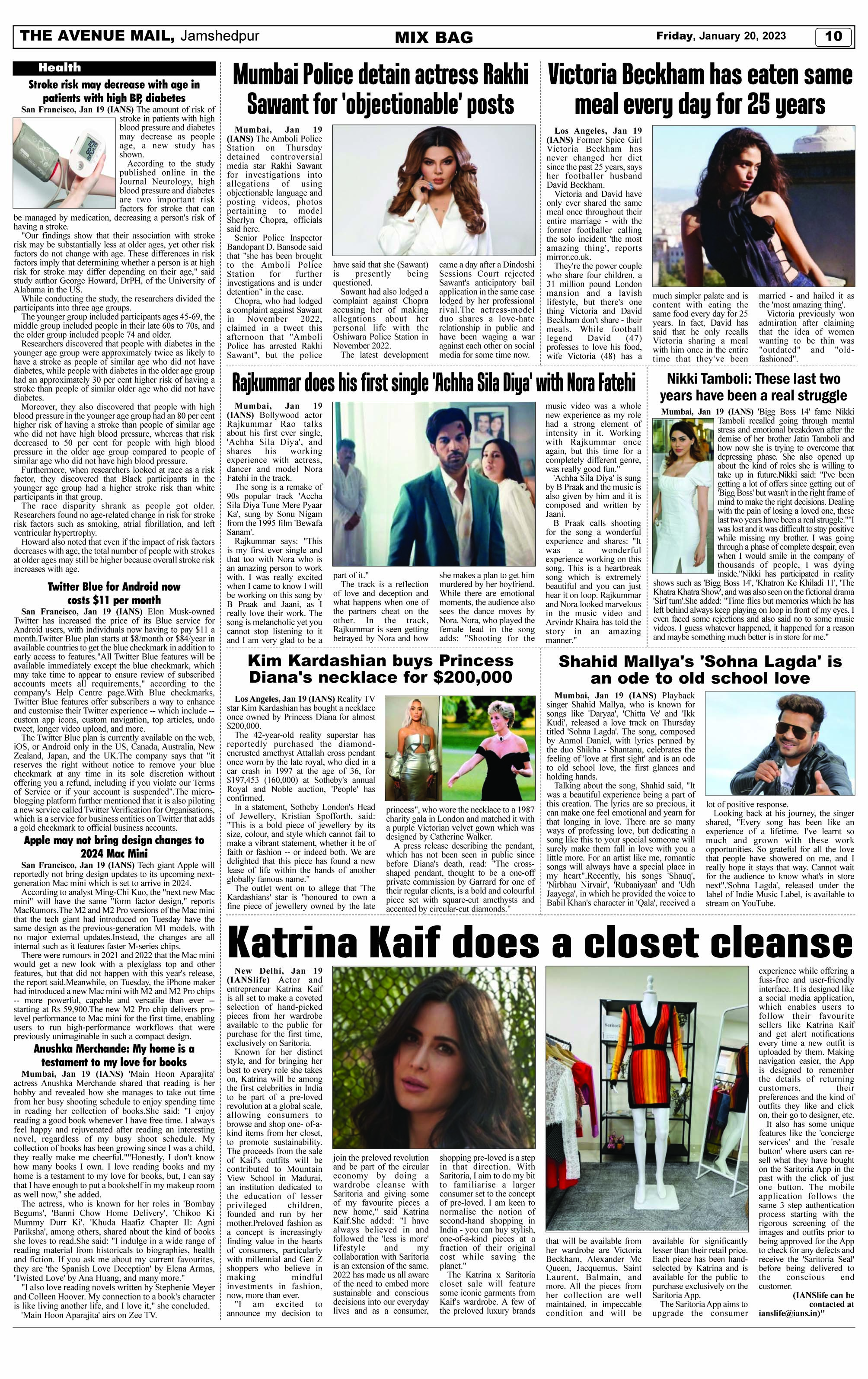 Page 10 JANUARY 20